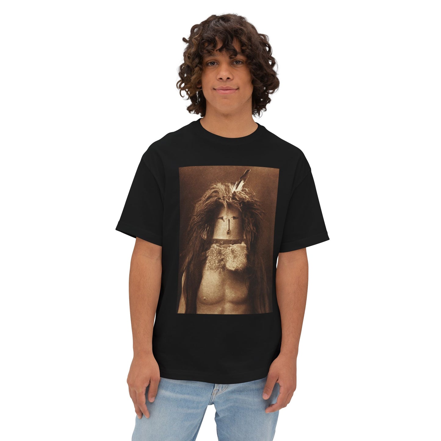 Artistic Oversized Graphic Tee | Yei Style T-Shirt, Unisex Casual Wear, Festival Fashion, Unique Art Top, Statement Piece