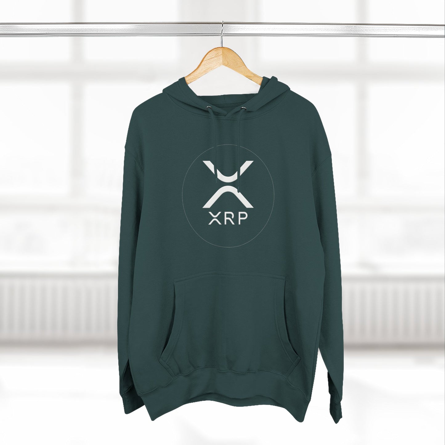 XRP Cozy Three-Panel Fleece Hoodie for Relaxed Casual Style, Perfect for Lounging, Gifting, Everyday Wear, and Cozy Nights