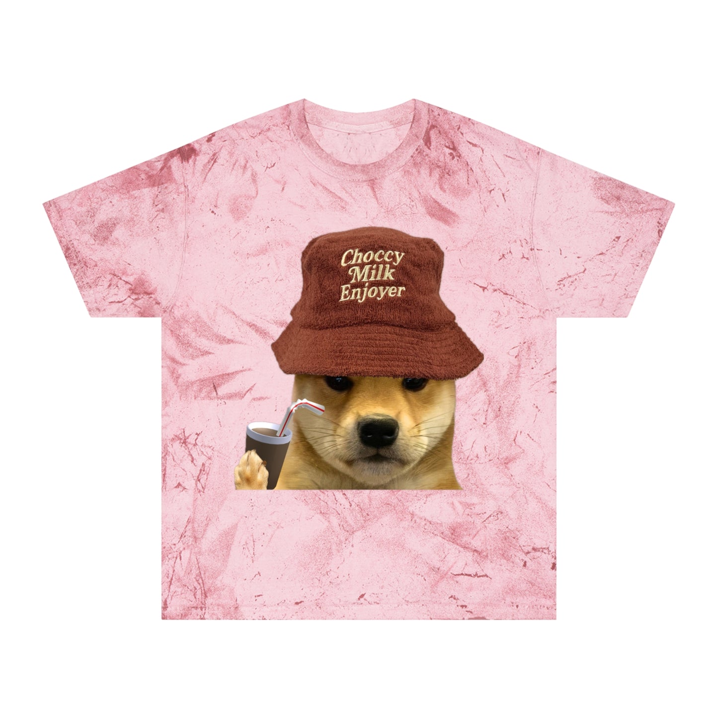 WIF Choccy Milk Enjoyer T-Shirt | Unisex Color Blast Tee | Fun Graphic Tee | Casual Wear | Gift for Dog Lovers | Summer Essentials
