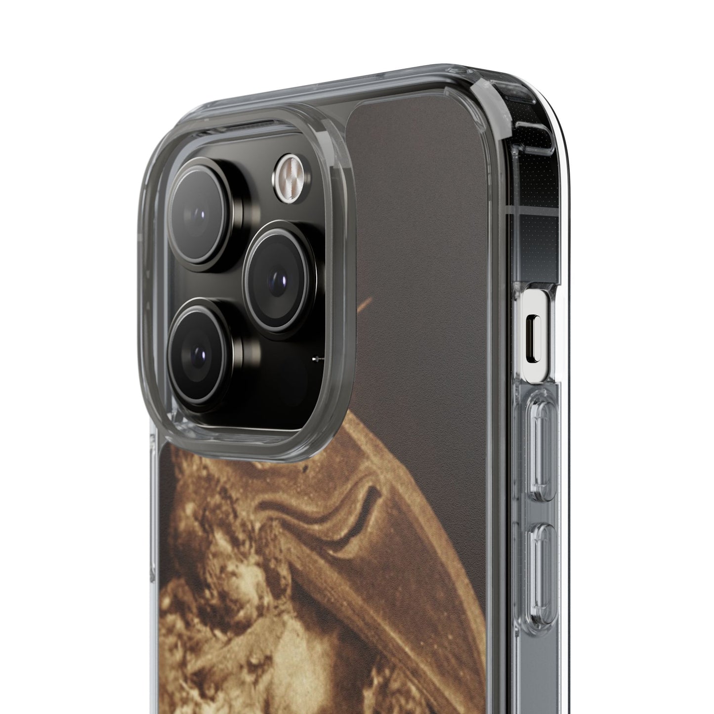 Yei Vintage Bird Design Clear Phone Case, Artistic Phone Accessories, Unique Gift for Nature Lovers, Eco-Friendly Tech Case, Stylish Protection
