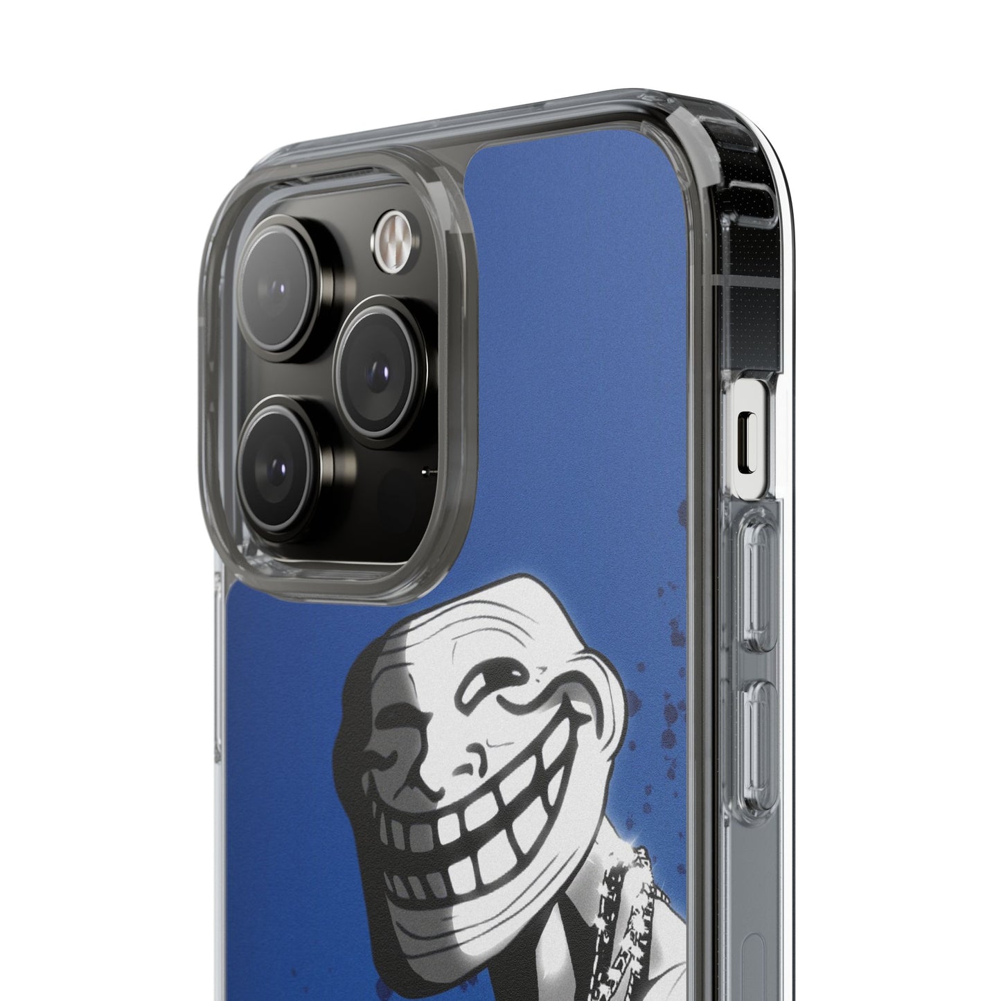 TROLL Clear Cases with Bold Graphic Design, Awesome Phone Accessories, Unique Gifts, Cartoon Phone Covers, Trendy Tech Gear