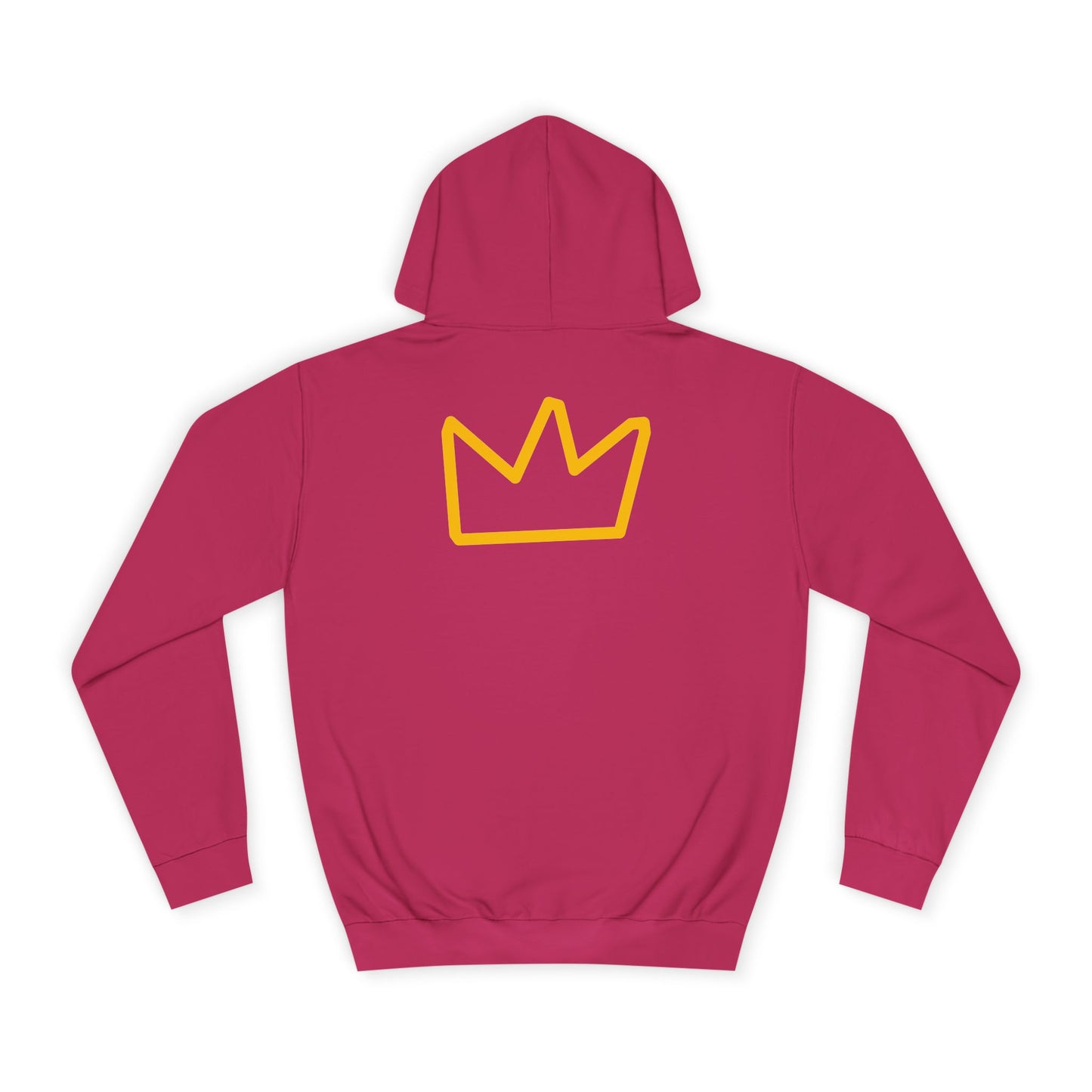 Trench Merch TM Stylish Crown Pull Over Hoodie - Perfect for Students, Campus Wear, Cozy Gifts, Unisex Sweatshirt, Trendy Apparel for Graduates
