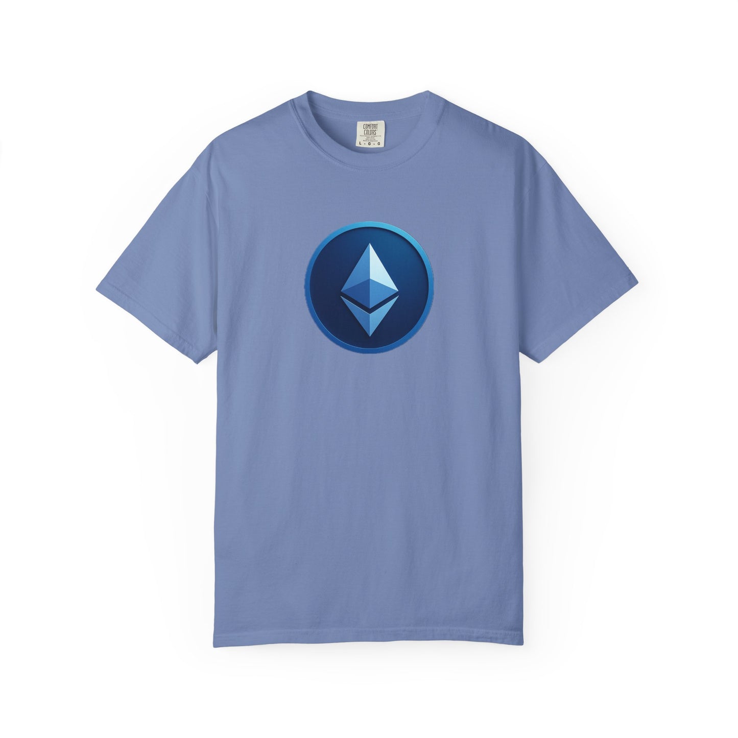Ethereum Graphic T-Shirt, Unisex Casual Tee, Blockchain Apparel, Gamer Shirt, Crypto Gift, Stylish Streetwear