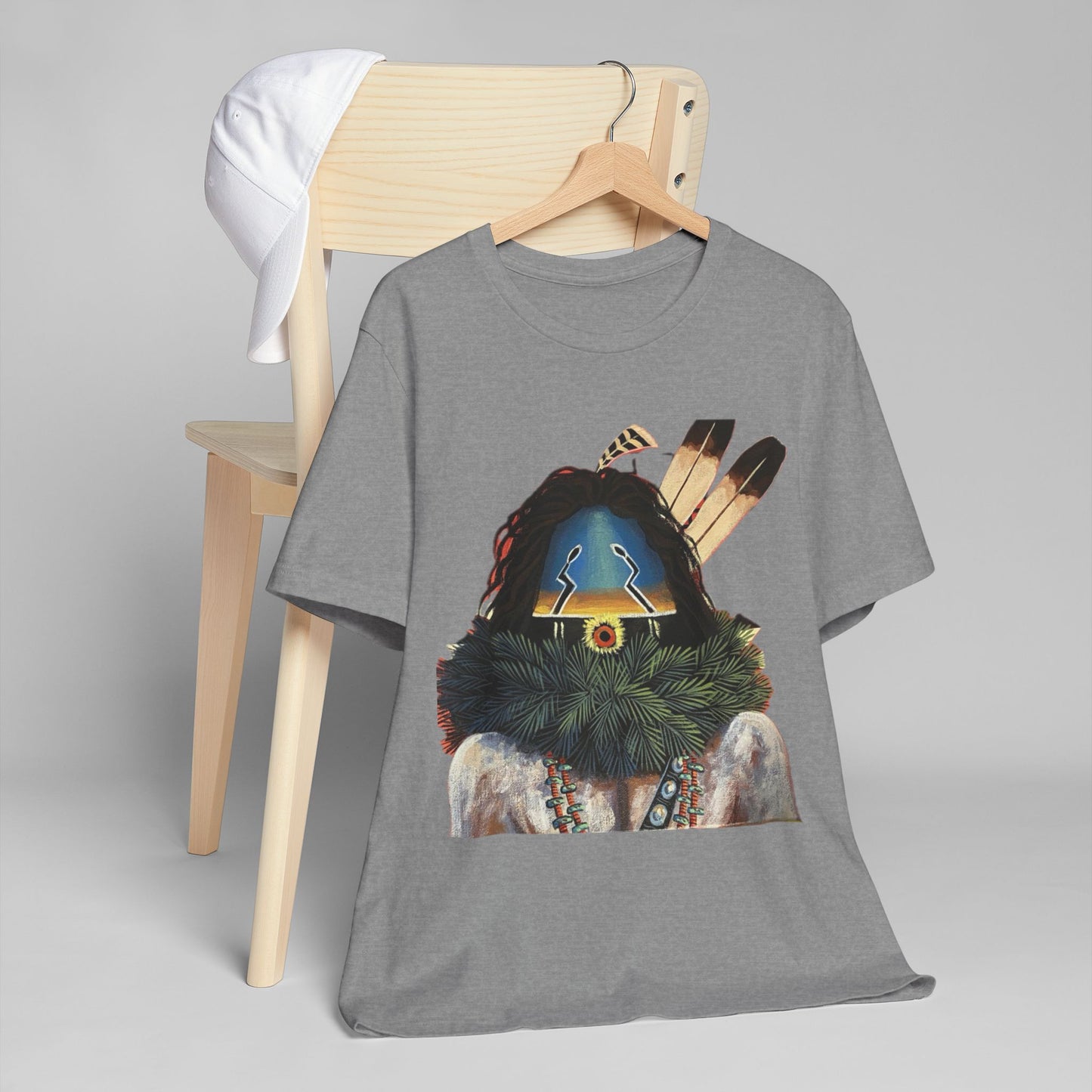 Yei Graphic T-Shirt, Unisex Tee, Festival Wear, Unique Gift, Nature Inspired, Artistic Apparel