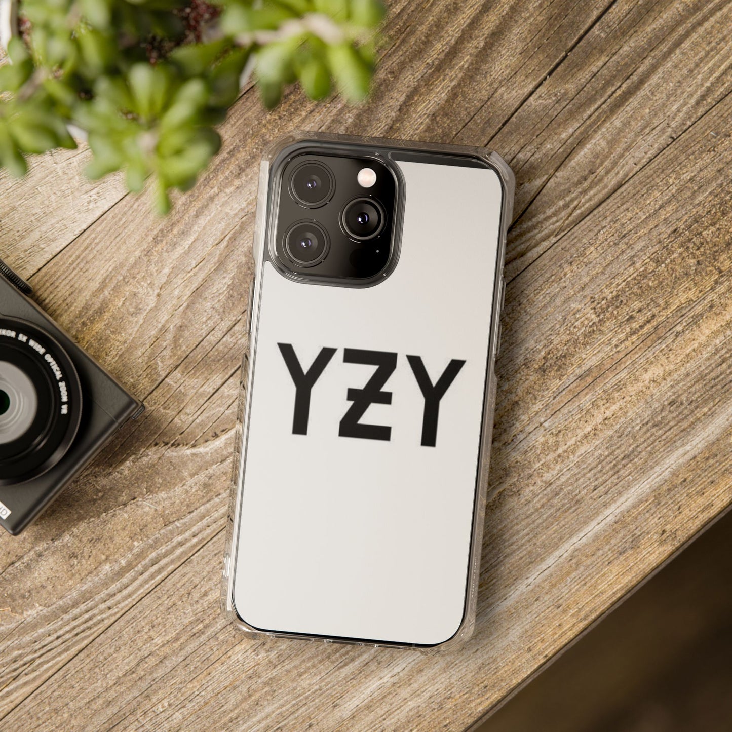 4NBT Minimalist Phone Case, Clear Impact Case, Phone Protection, Trendy Accessory, Gift for Music Lovers, Modern Design