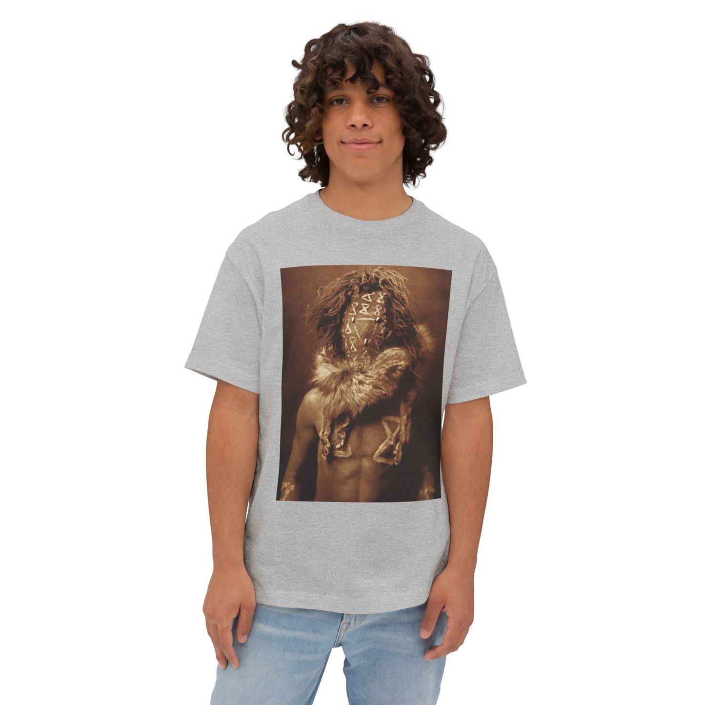 Yei Oversized Tee for Artistic Souls, Unisex Boxy T-Shirt, Retro Graphic Shirt, Casual Wear, Gift for Art Lovers