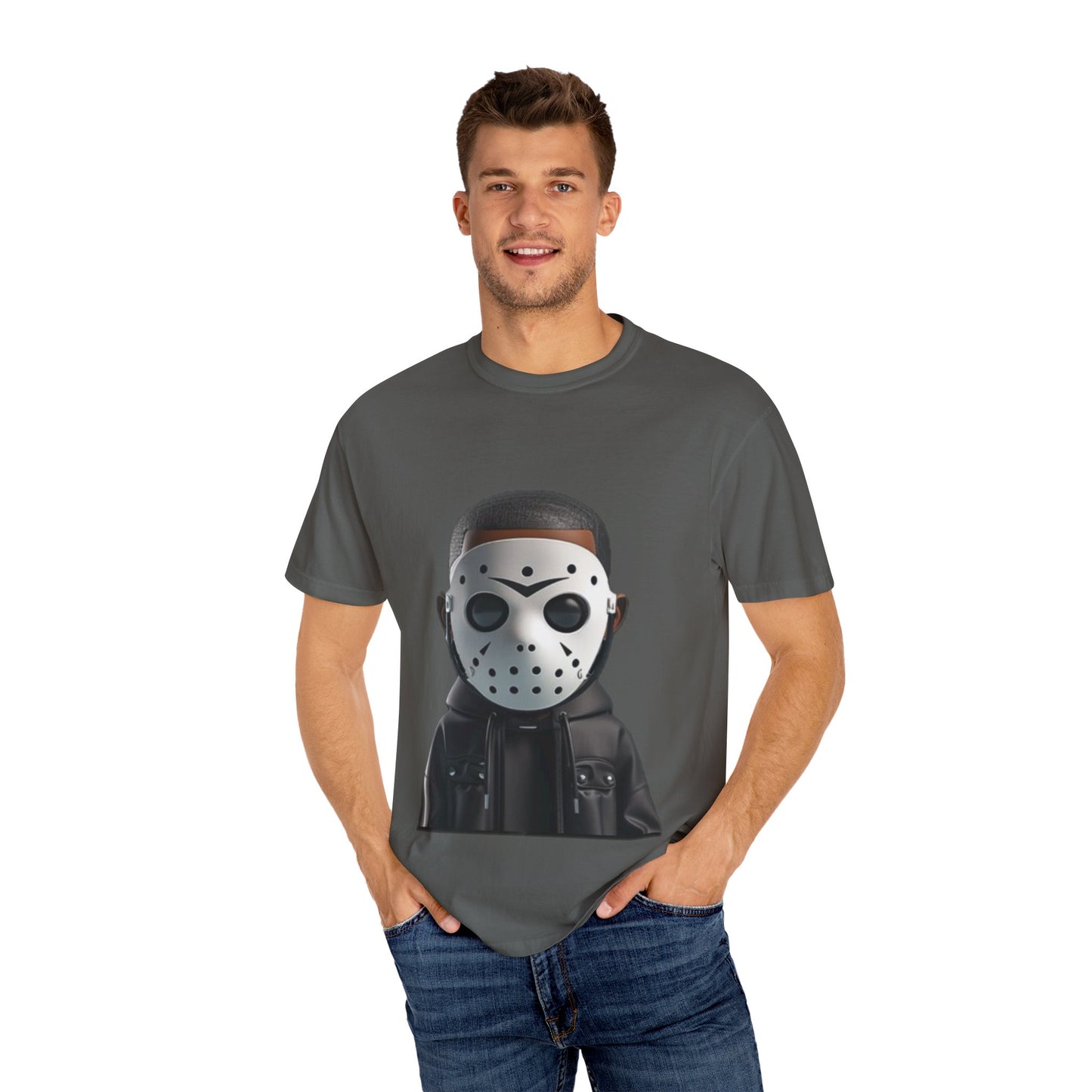 Ye Garment-Dyed T-Shirt with Modern Design, Fashion Tee, Casual Wear for All Occasions, Unique Graphic Shirt, Gift for Him/Her