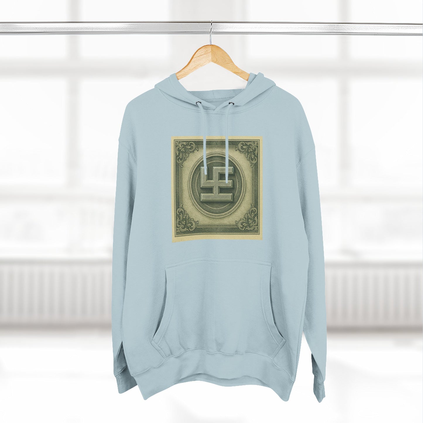 Swasticoin Cozy Three-Panel Fleece Hoodie - Ideal for Casual Days, Layering, and Gift Giving | Perfect for Home, Travel, and Outdoor Use