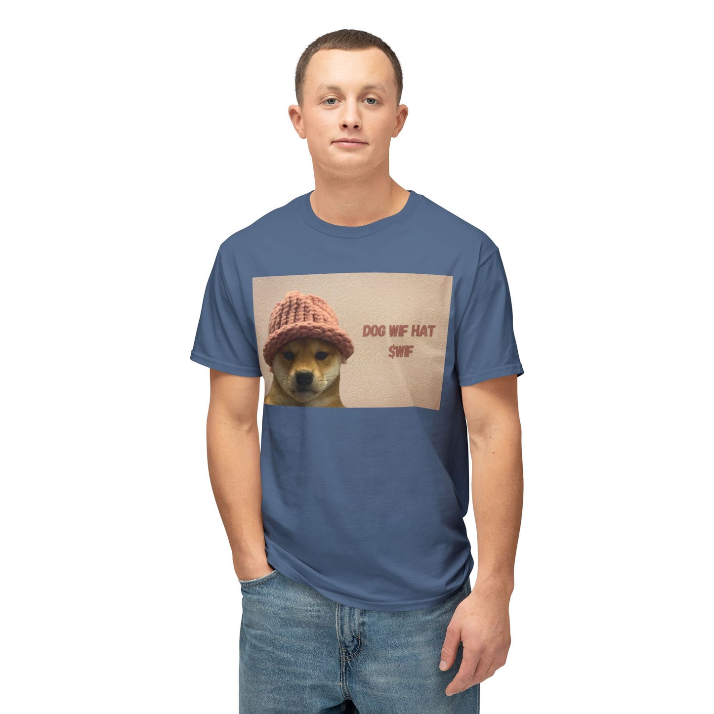 WIF Unisex T-shirt, Pet Lover Gift, Quirky Tee, Animal Humor Shirt, Dog Enthusiast Apparel