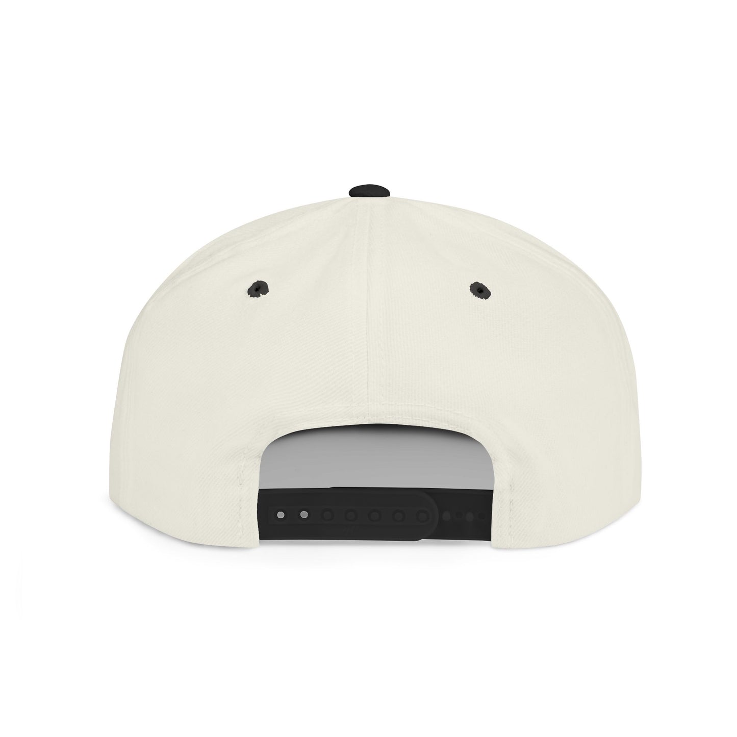 GIGA Zen Meditation Flat Bill Snapback Hat, Mindfulness Cap, Yoga Headwear, Gift for Him/Her, Casual Everyday Wear, Stylish Accessory