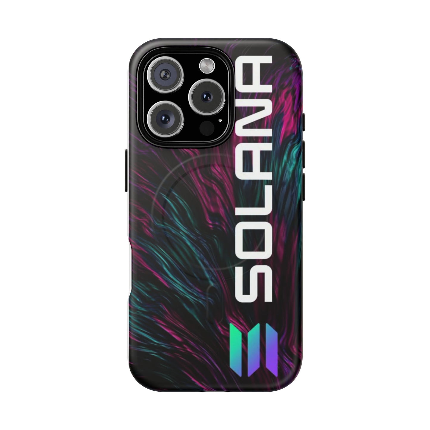Solana Tough Magnetic Phone Case | Stylish Protection, Unique Art, Gift for Tech Lovers, Phone Accessory, Modern Design