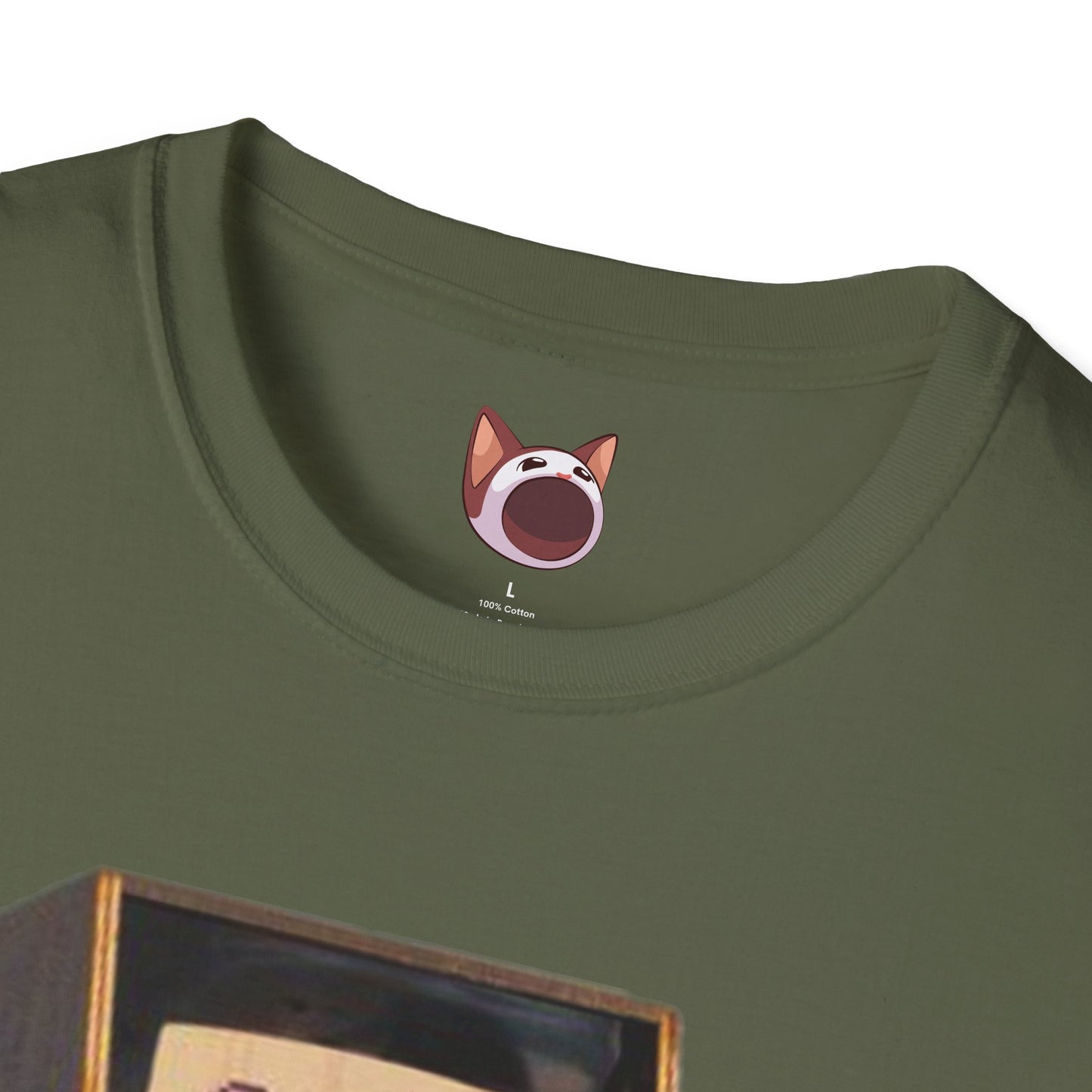 POPCAT Retro Arcade Unisex T-Shirt, Gamer Tee, Vintage Gaming Shirt, Gift for Gamers, Casual Wear