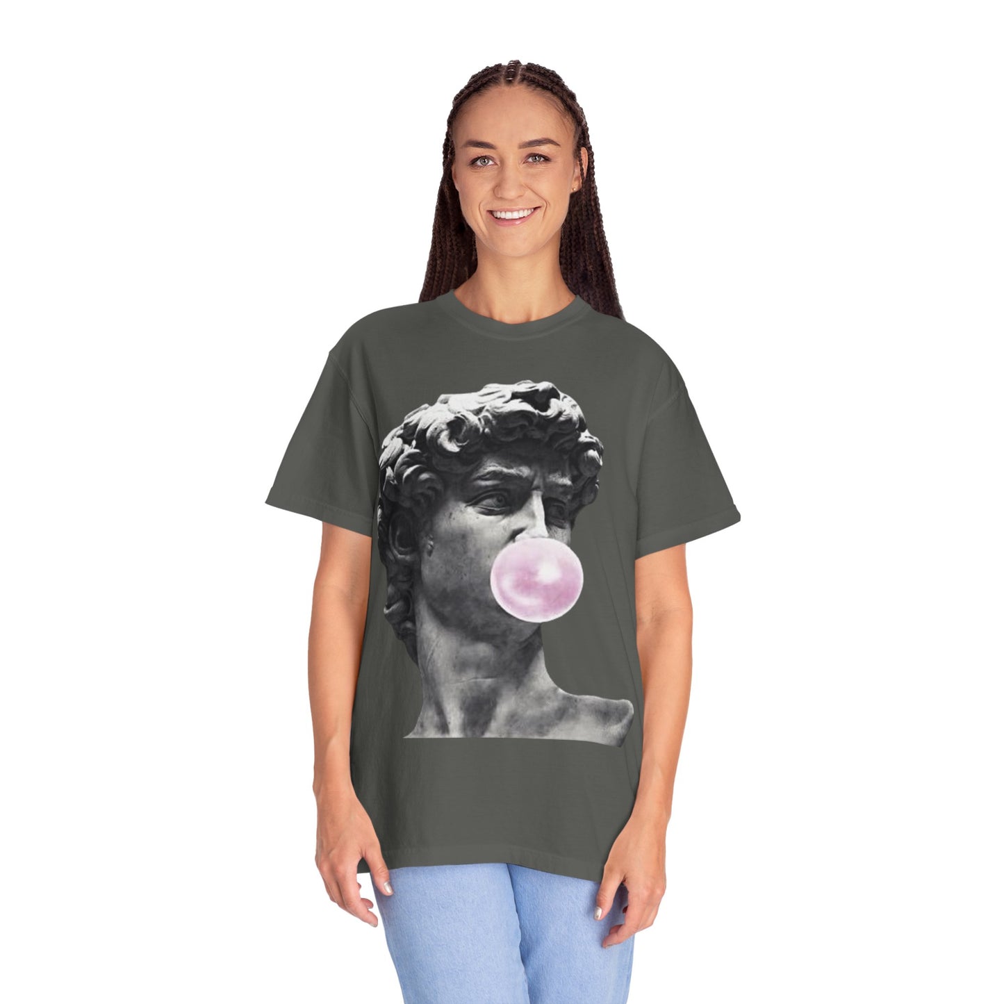 @ye Bubblegum David T-Shirt | Trendy Unisex Tee, Art-Inspired Shirt, Casual Summer Wear, Gift for Art Lovers i