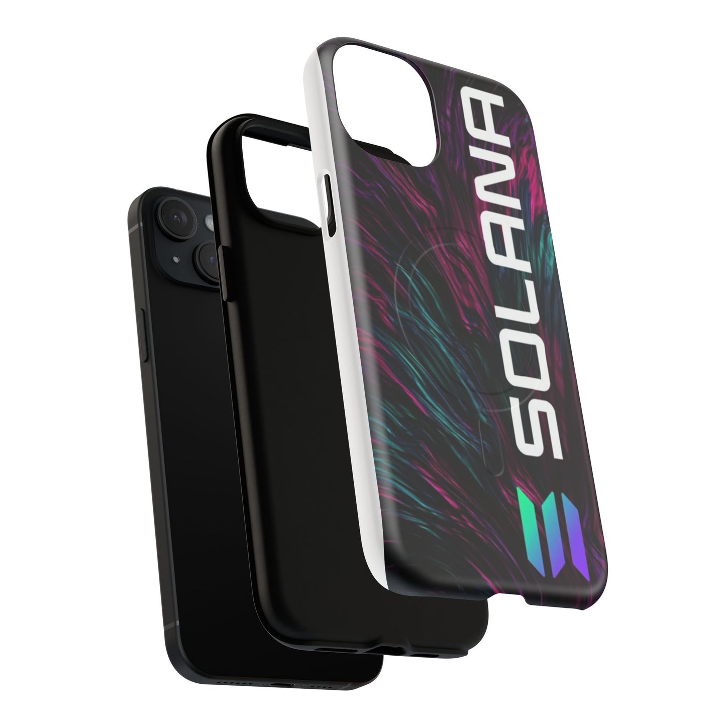 Solana Tough Magnetic Phone Case | Stylish Protection, Unique Art, Gift for Tech Lovers, Phone Accessory, Modern Design