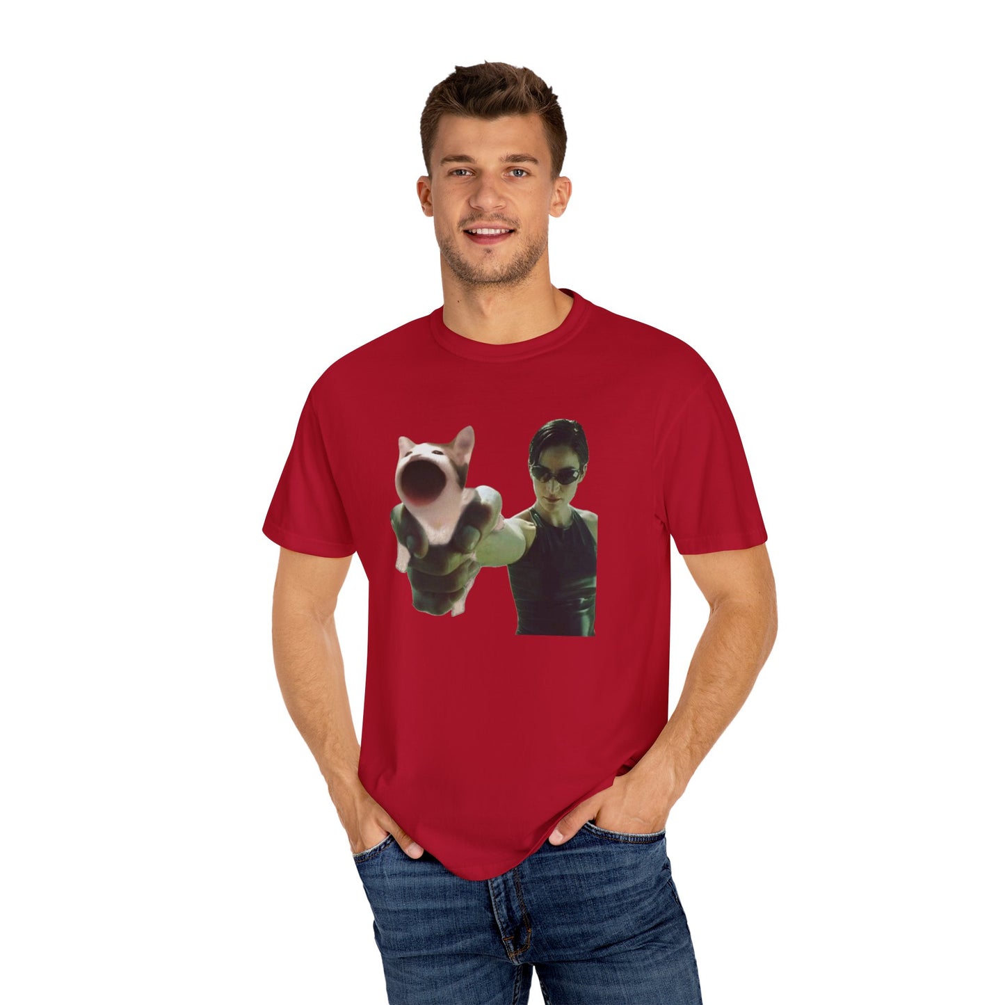 POPCAT Street Style Unisex T-Shirt | Vintage Graphic Tee, Casual Outfit, Gift for Friends, Meme Apparel, Conversation Starter