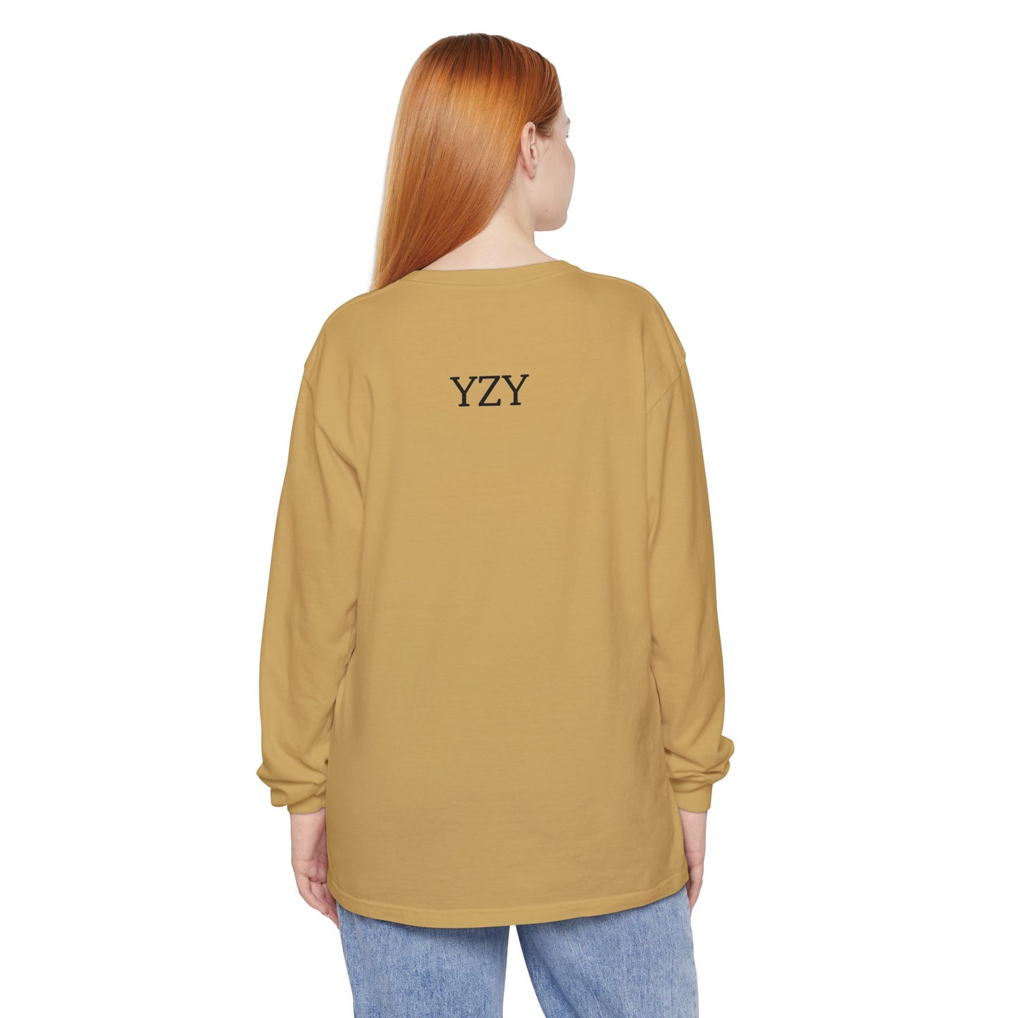 Swasticoin Mystical Mountain Long Sleeve T-Shirt | Unisex Graphic Tee, Trendy Layering Top, Casual Wear, Perfect Gift for Adventurers