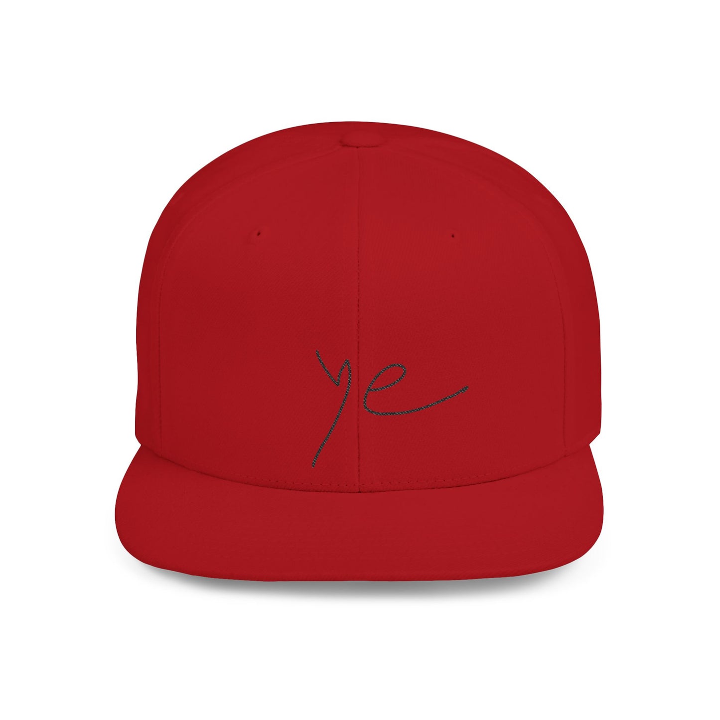 Ye 7BN Stylish Flat Bill Snapback Cap - Trendy Hat, Streetwear Essentials, Unisex Fashion, Casual Accessories, Gift Ideas
