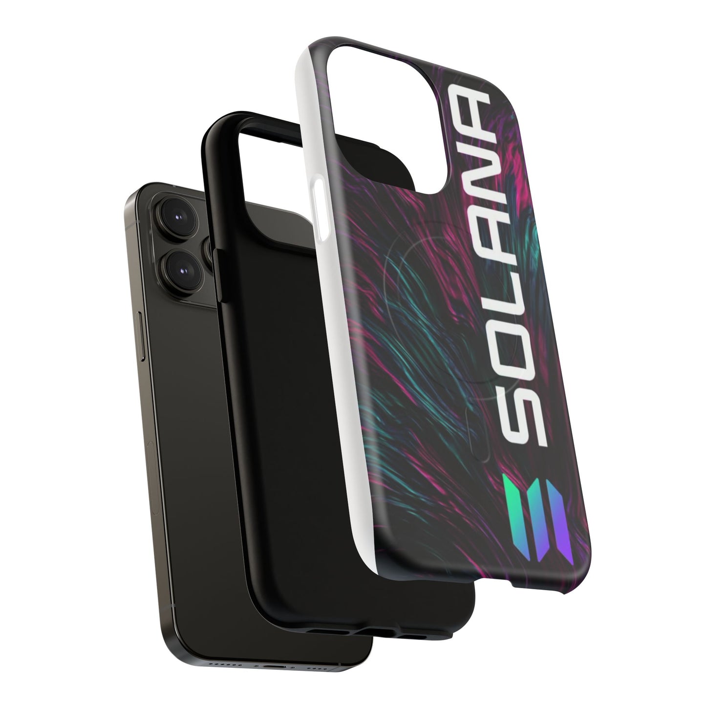 Solana Tough Magnetic Phone Case | Stylish Protection, Unique Art, Gift for Tech Lovers, Phone Accessory, Modern Design