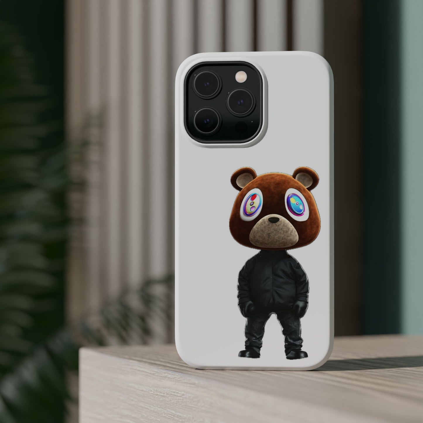 Ye Bear Character Magnetic Phone Cases, Fun Gift, Unique Phone Accessory, Trendy Tech, Personalized Style, Everyday Use