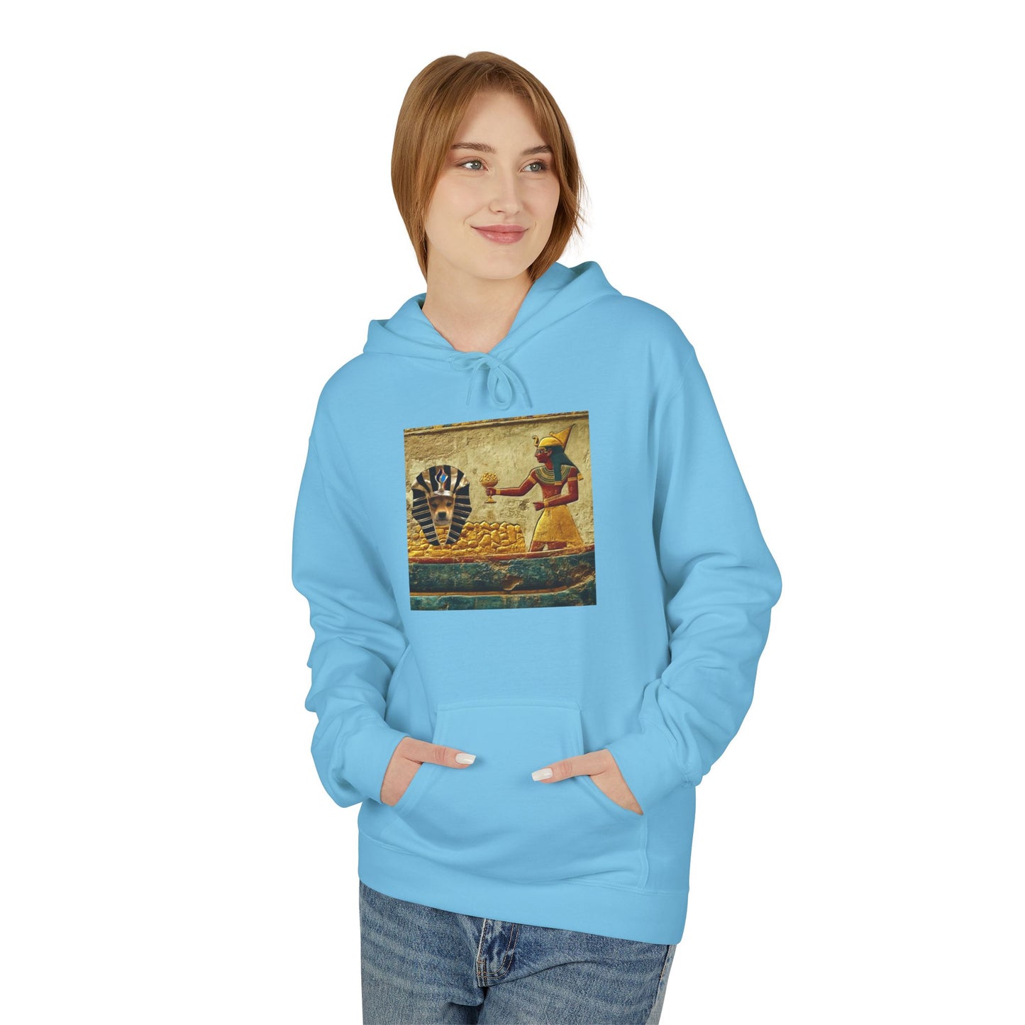 WIF Art Hoodie, Cozy Fleece Pullover for Art Lovers, Unique Gift for Creative Souls, Perfect for Casual Wear, Art-Inspired Fashion