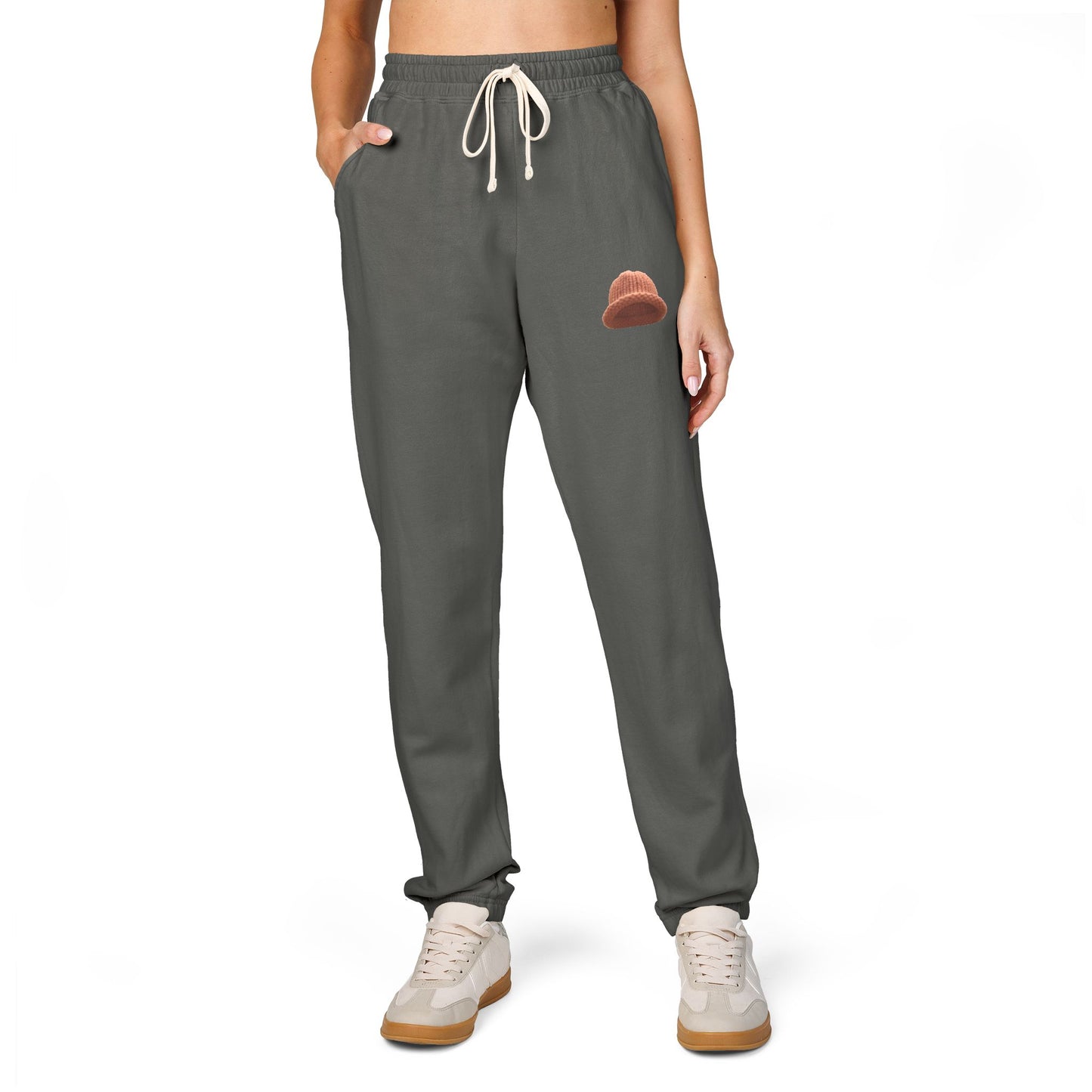 WIF Cozy Fleece Sweatpants for Home & Leisure - Perfect Gift for Relaxation, Lounging, Meditation, Christmas & Birthdays