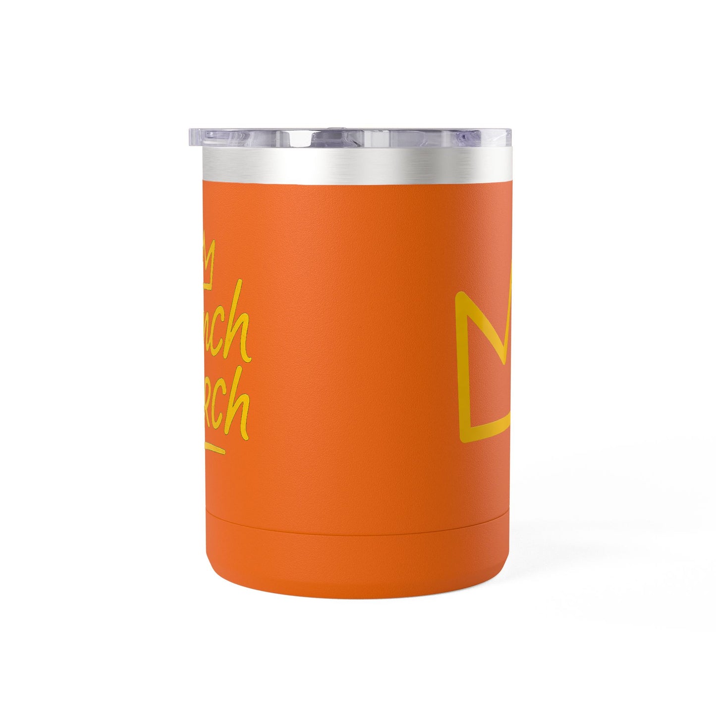 Trench Merch Crown Coffee Mug Tumbler, Perfect for Beach Lovers, Gifts for Friends, Summer Getaways, Adventure Travel, Crown Design