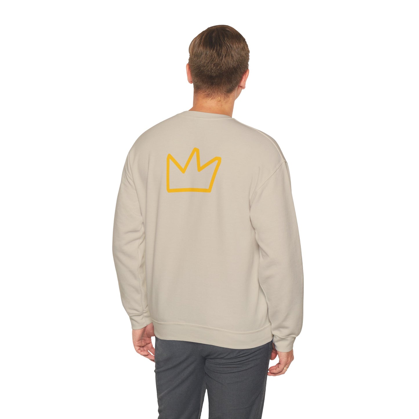 Trench Merch Stylish Honeycomb Crewneck Sweatshirt, Cozy Unisex Sweatshirt, Casual Fall Apparel, Gift for Honey Lovers, Trendy Weekend Wear