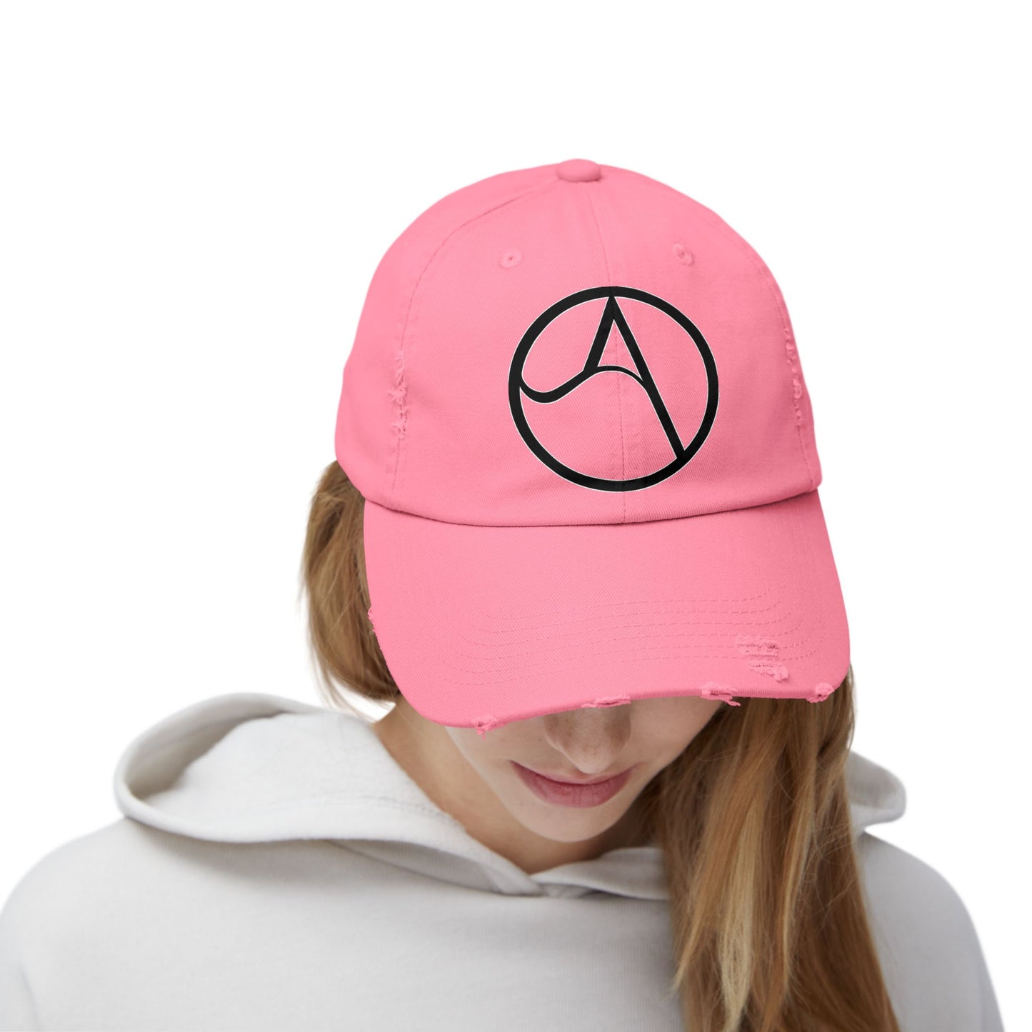 @ye Trendy Unisex Distressed Cap, Casual Hat, Vintage Style, Adjustable Dad Hat, Gift for Him or Her, Everyday Wear