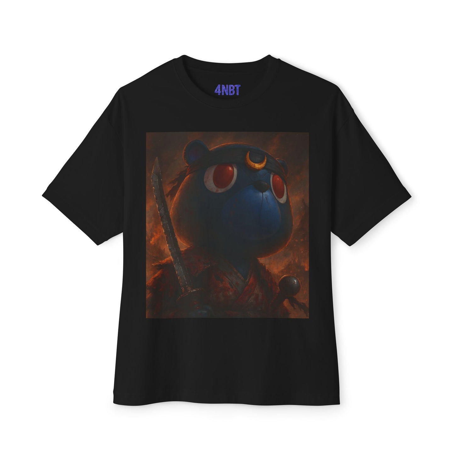 4NBT Fierce Fantasy Graphic Tee, Unisex Oversized Shirt, Casual Streetwear, Gamer Apparel, Unique Gift for Anime Fans