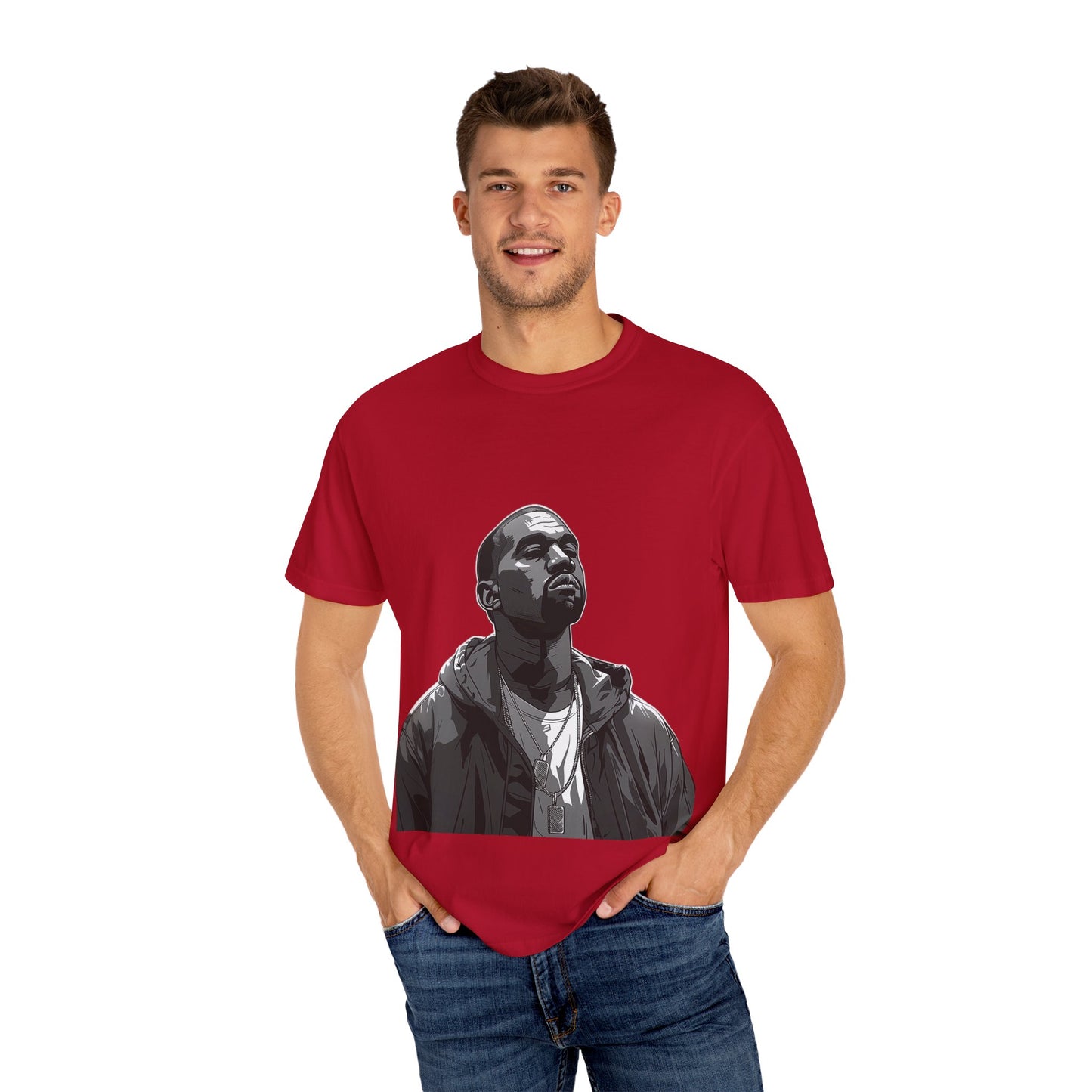Ye T-shirt with Graphic Design, Casual Tee, Streetwear Style, Gift for Music Lovers, Fashion Statement Shirt