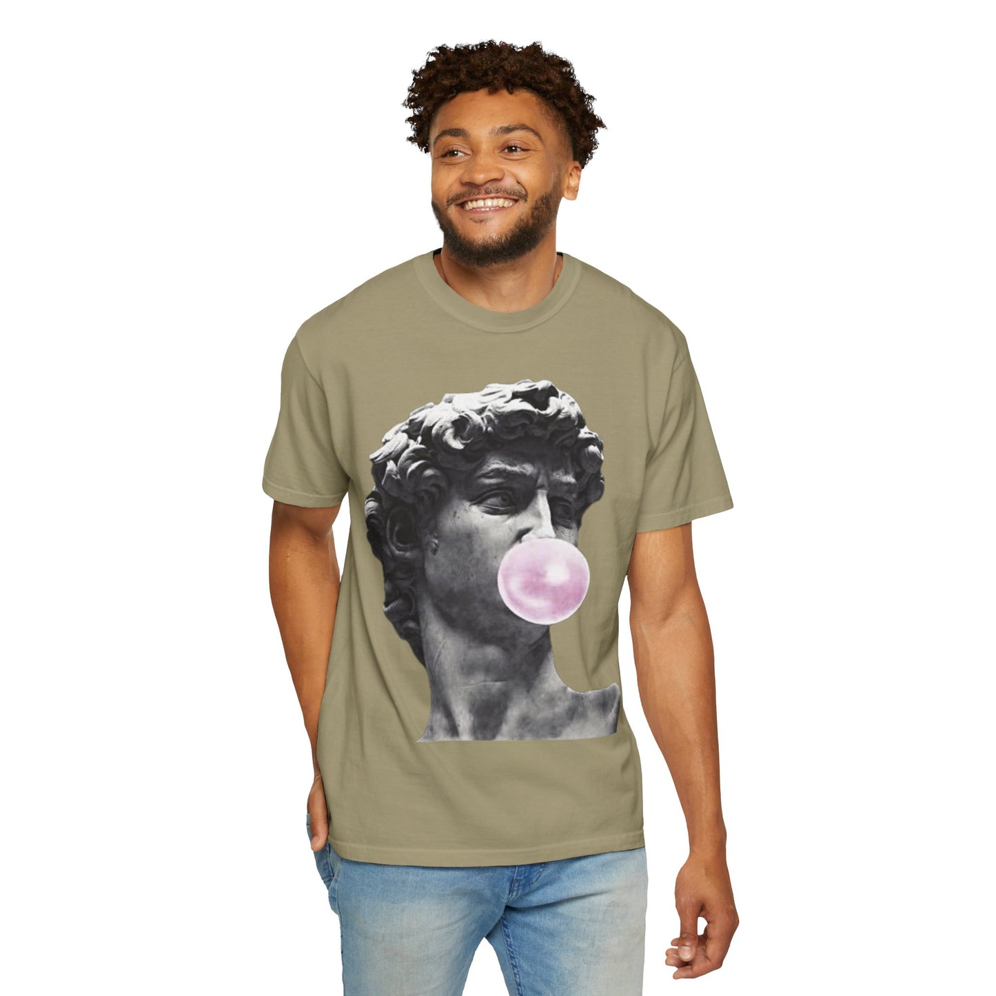 @ye Bubblegum David T-Shirt | Trendy Unisex Tee, Art-Inspired Shirt, Casual Summer Wear, Gift for Art Lovers i