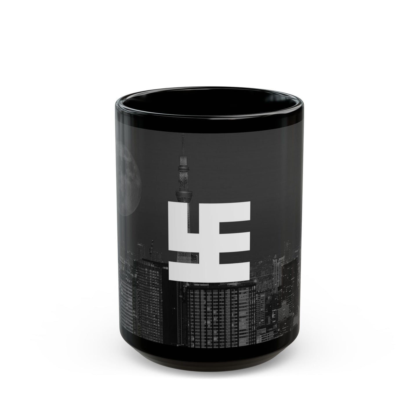 Swasticoin Sleek Urban Coffee Mug | Ideal Gift for Coffee Lovers, Perfect for Home, Office, Birthdays, Holidays, Customizable Designs