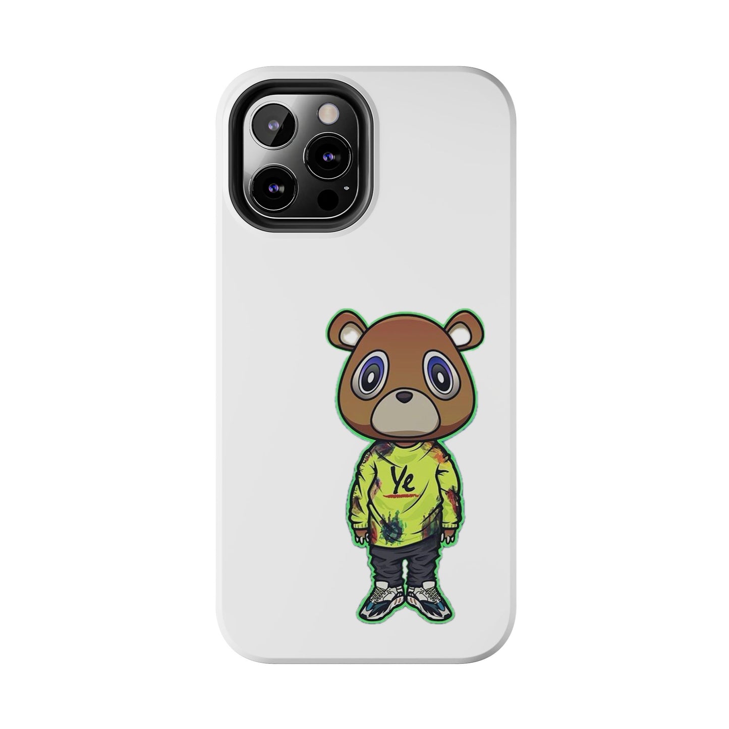 Ye Bear Tough Phone Cases with Cartoon Design - Unique Phone Cover, Durable Mobile Case, Cool Gift for Teens, Fun Accessory for Everyday Use