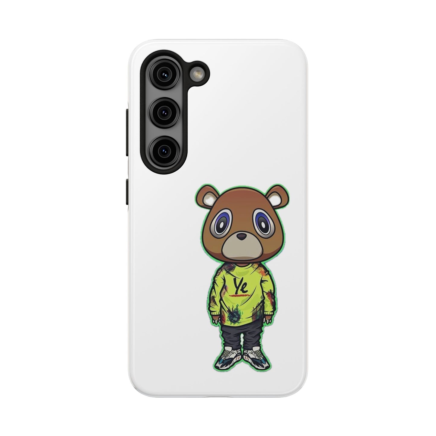 Ye Bear Tough Phone Cases with Cartoon Design - Unique Phone Cover, Durable Mobile Case, Cool Gift for Teens, Fun Accessory for Everyday Use