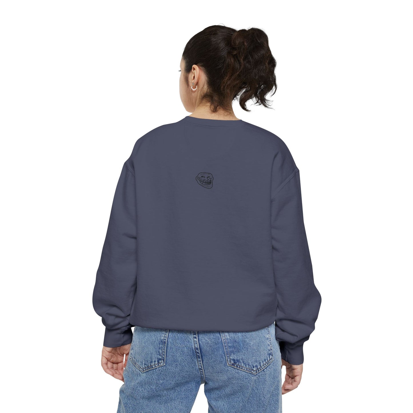 TROLL Stylish Unisex Sweatshirt with Playful Graphic, Trendy Streetwear, Cozy and Casual, Perfect Gift for Any Occasion, Unique Art Design