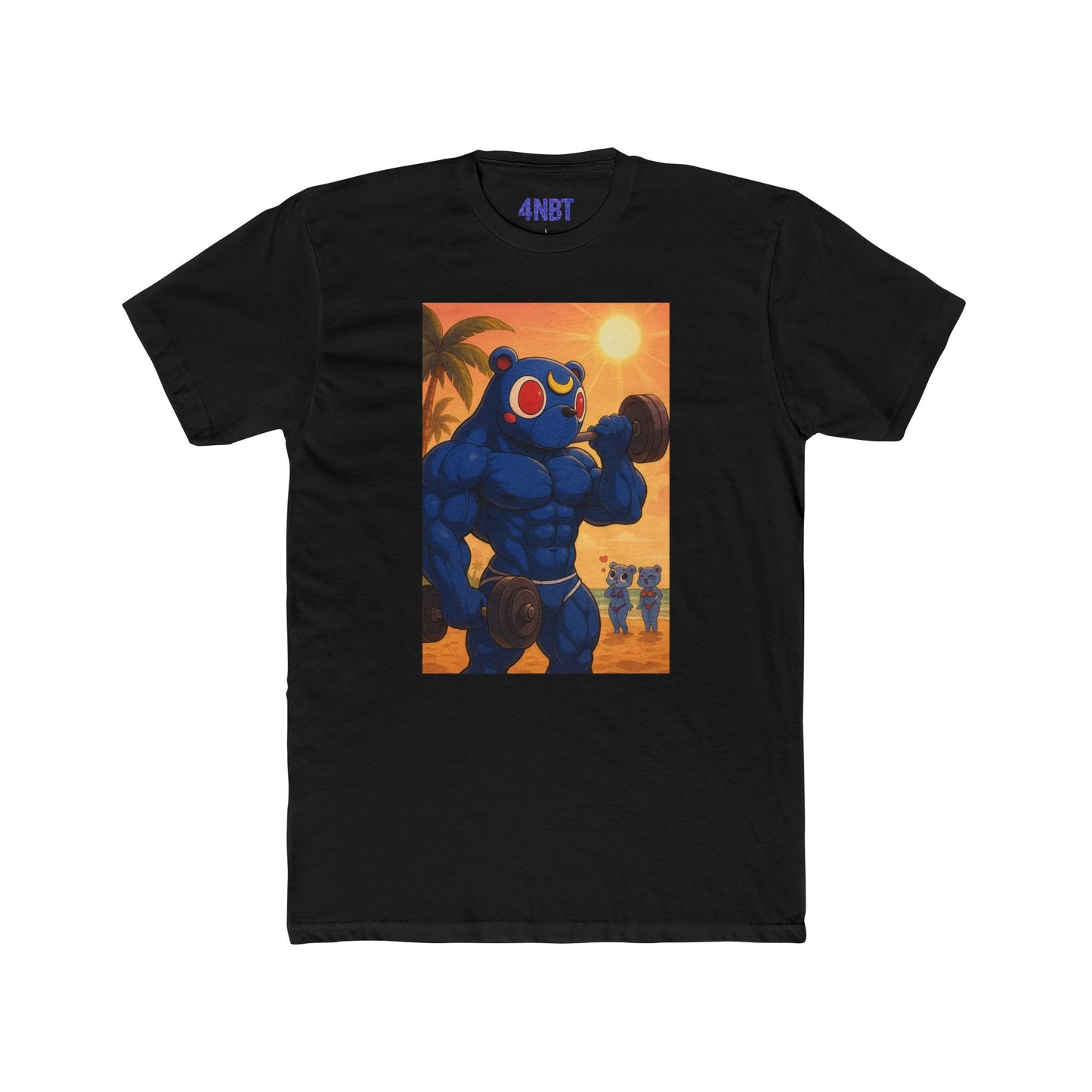4NBT Stylish Graphic Tee, Fun Summer Shirt, Cool Gift for Him/Her, Casual Everyday Wear, Perfect for Beach Days, Unique Art Design