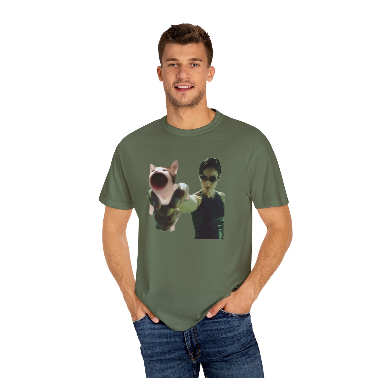 POPCAT Street Style Unisex T-Shirt | Vintage Graphic Tee, Casual Outfit, Gift for Friends, Meme Apparel, Conversation Starter