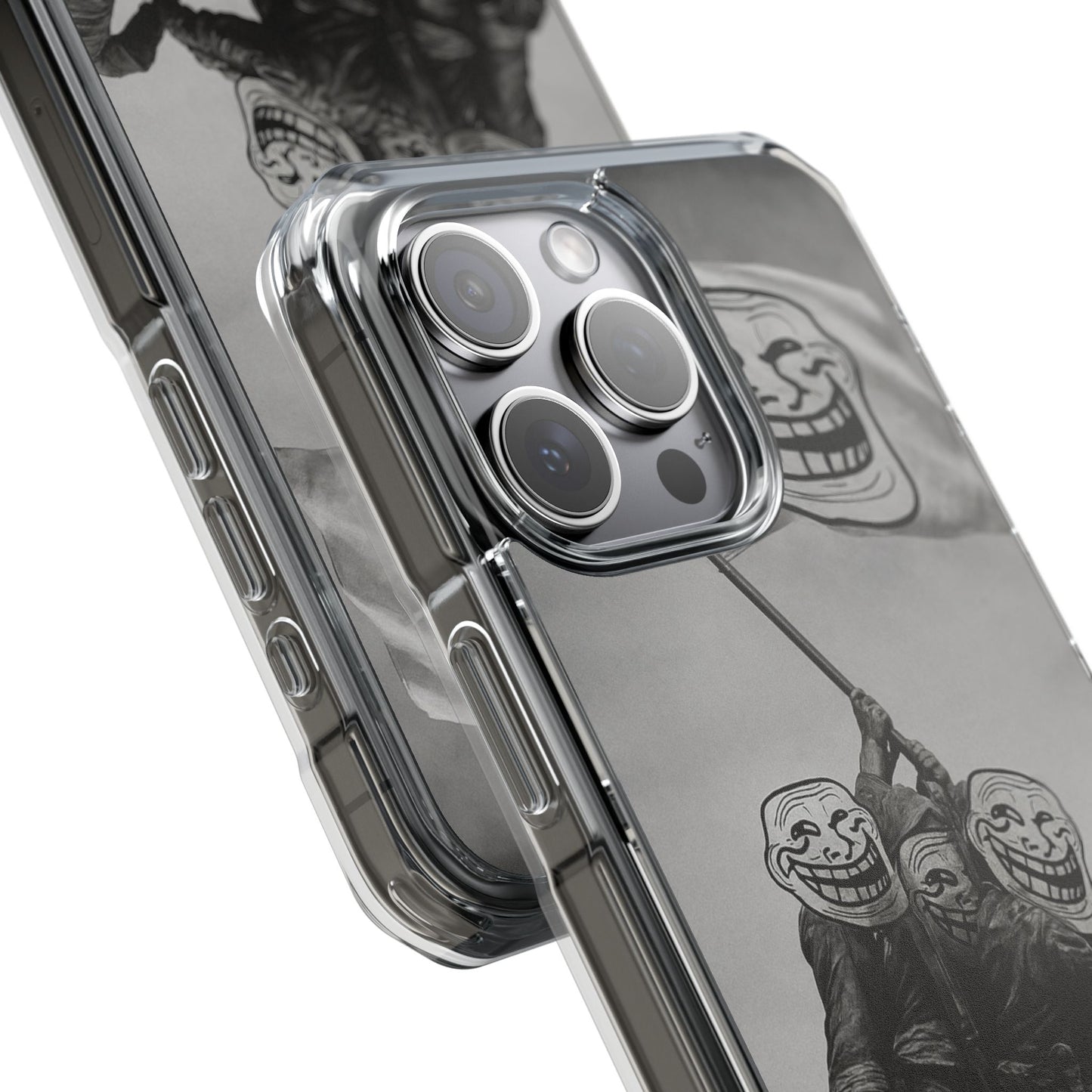 TROLL Flag Phone Case, Trendy Phone Cover, Gift for Gamers, Unique Phone Accessory, Funny Phone Protection