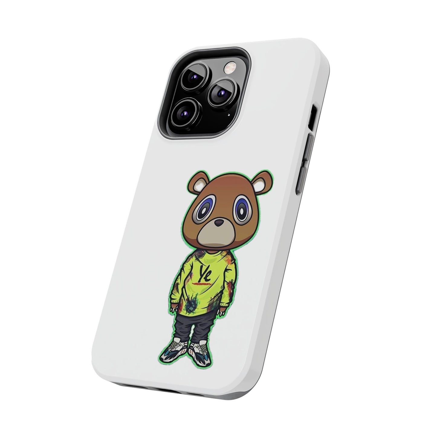 Ye Bear Tough Phone Cases with Cartoon Design - Unique Phone Cover, Durable Mobile Case, Cool Gift for Teens, Fun Accessory for Everyday Use