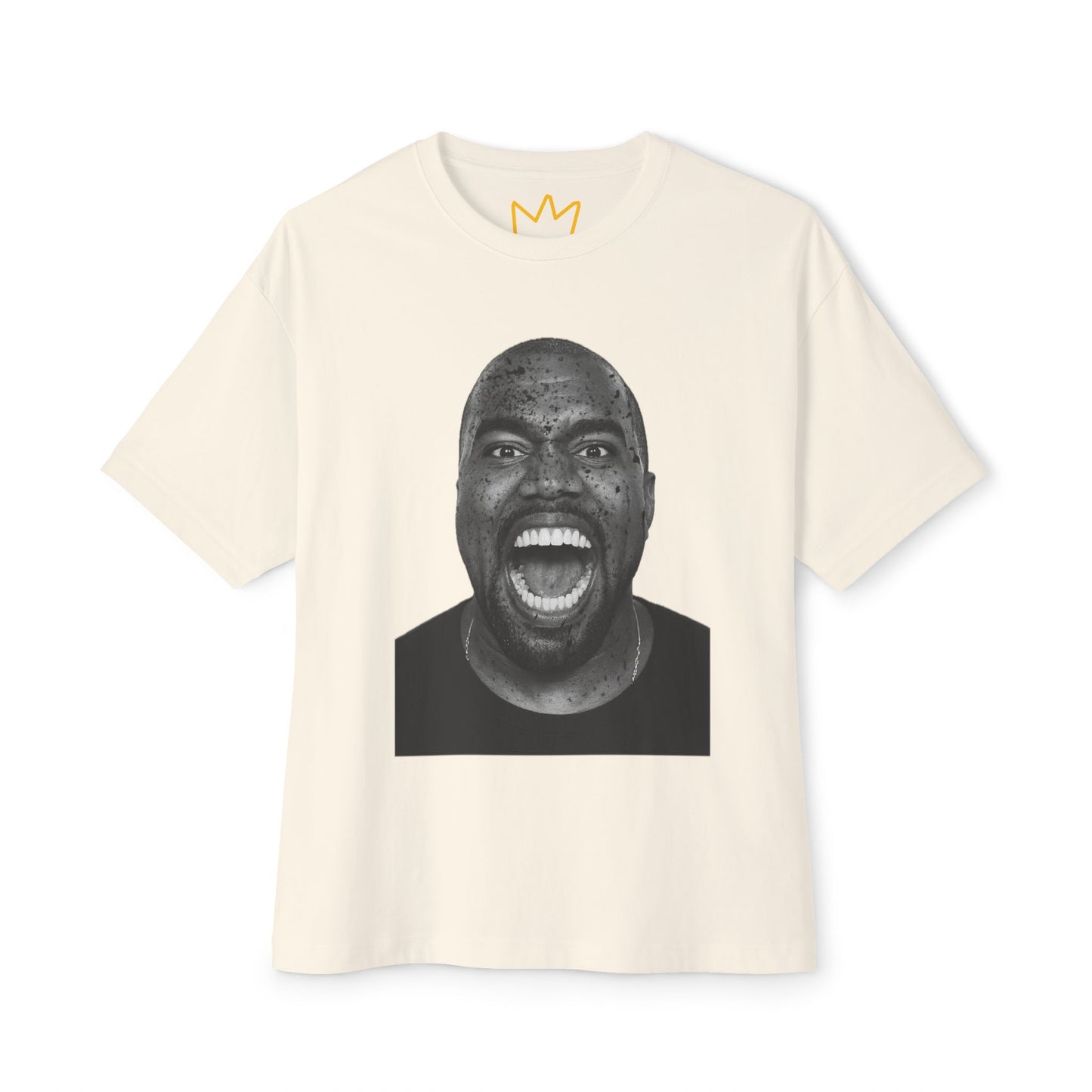 Ye Bold Expression Unisex Oversized Tee - Graphic T-Shirt for Music Lovers, Streetwear, Gift Idea, Casual Wear, Urban Style