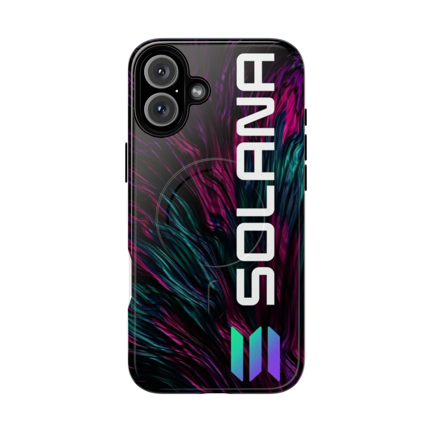 Solana Tough Magnetic Phone Case | Stylish Protection, Unique Art, Gift for Tech Lovers, Phone Accessory, Modern Design