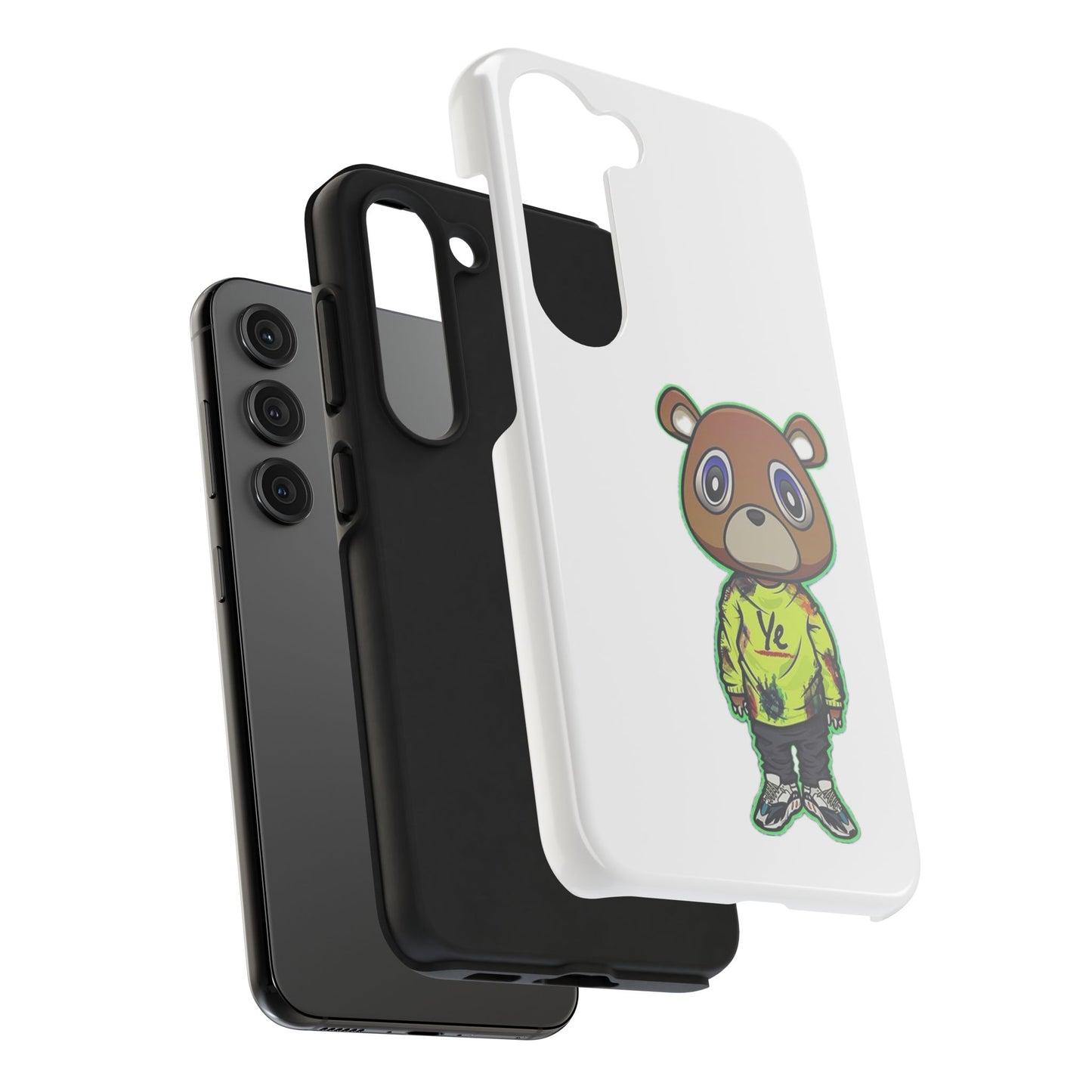 Ye Bear Tough Phone Cases with Cartoon Design - Unique Phone Cover, Durable Mobile Case, Cool Gift for Teens, Fun Accessory for Everyday Use