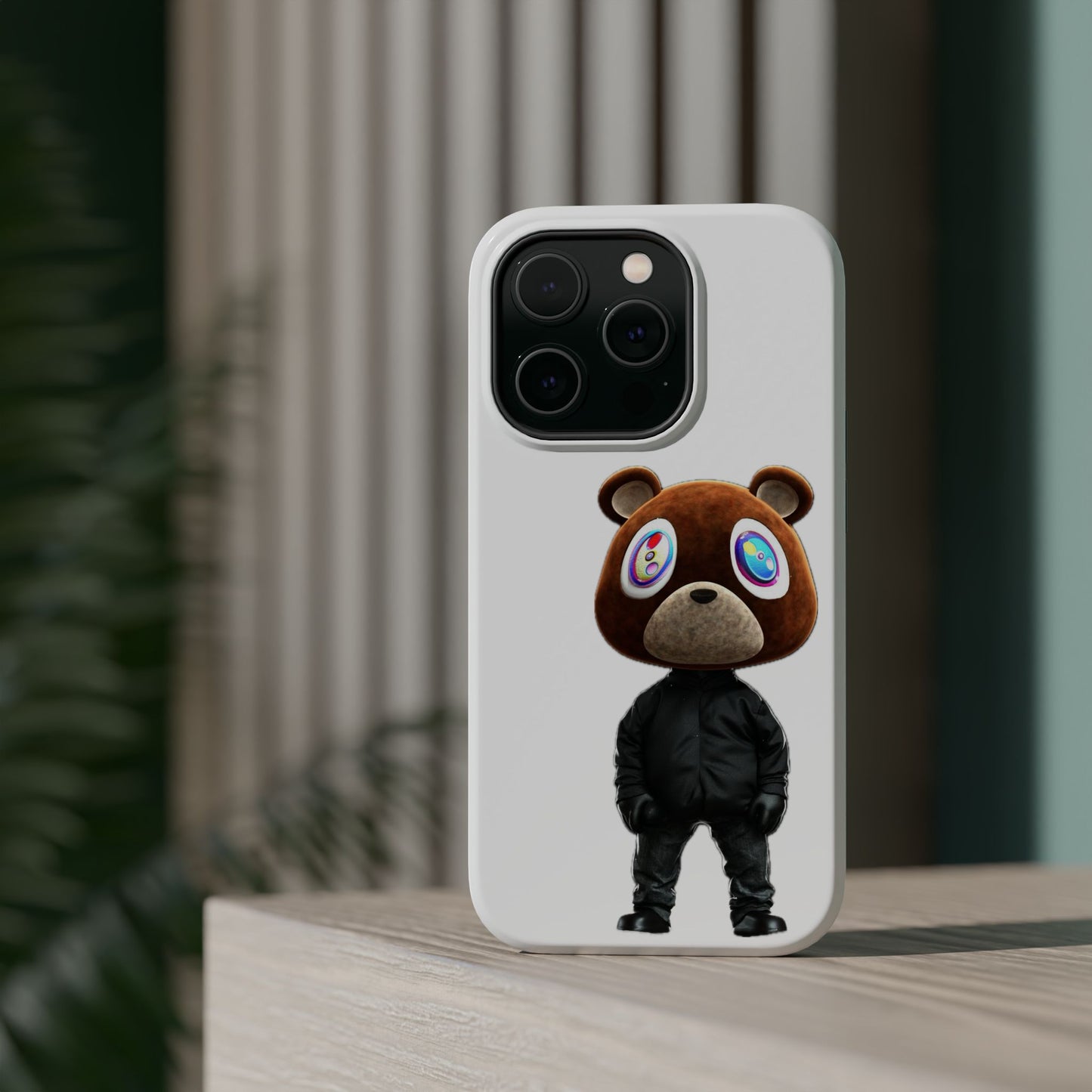 Ye Bear Character Magnetic Phone Cases, Fun Gift, Unique Phone Accessory, Trendy Tech, Personalized Style, Everyday Use