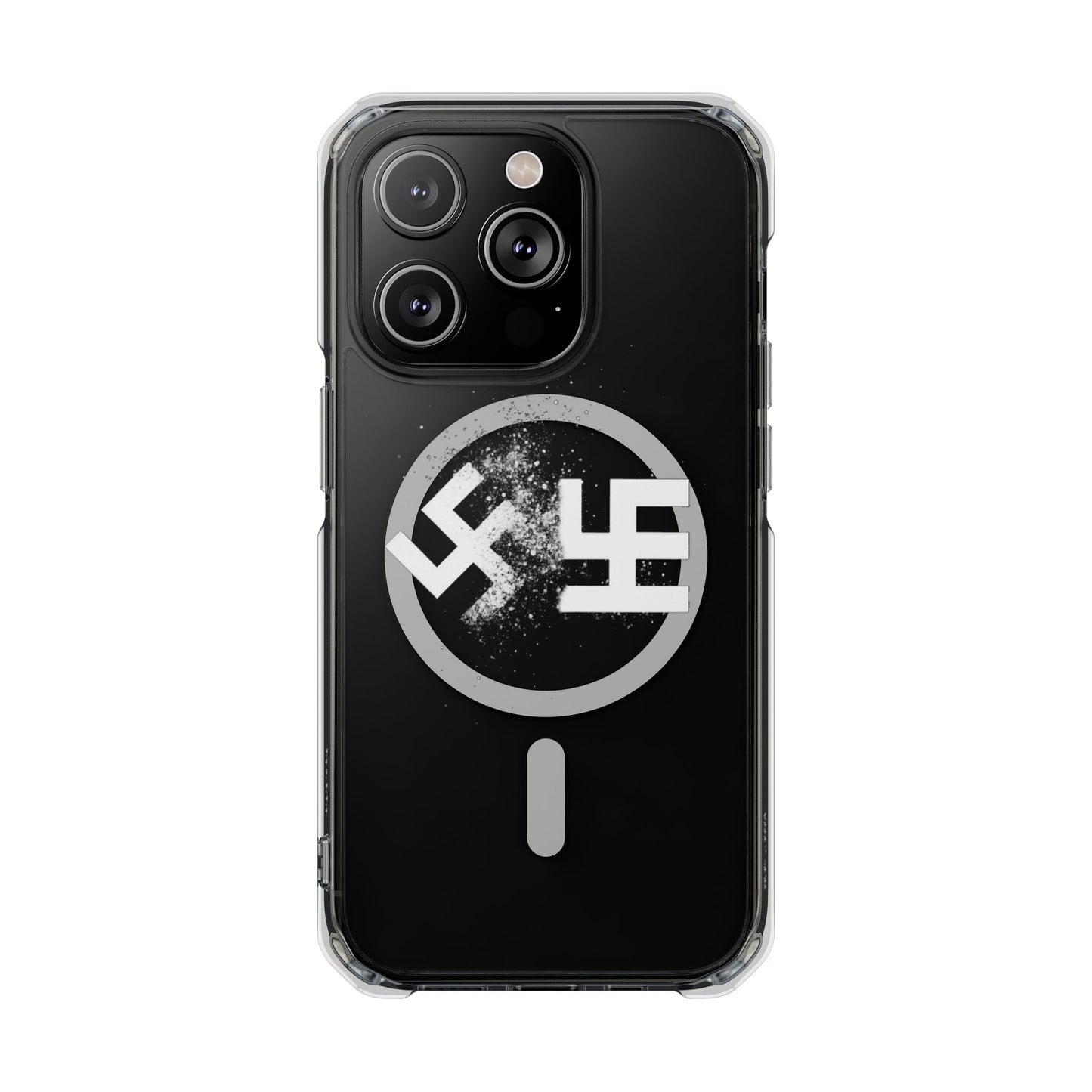 Swasticoin Magnetic Clear Phone Case, Stylish Protective Case for iPhones, Durable and Trendy Phone Cover, Perfect Gift for Tech Lovers, Modern Design
