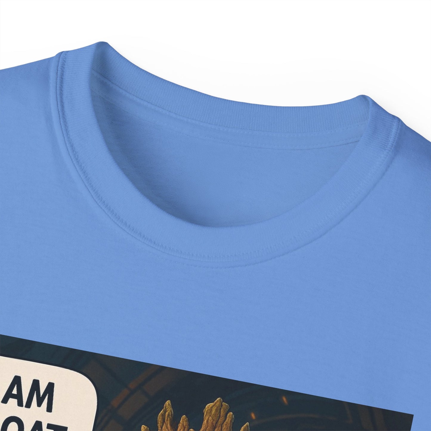 Goat Graphic Tee for Fans of Humor, Perfect Gift for Birthdays, Casual Wear, Geeky Apparel, I AM GOAT Theme