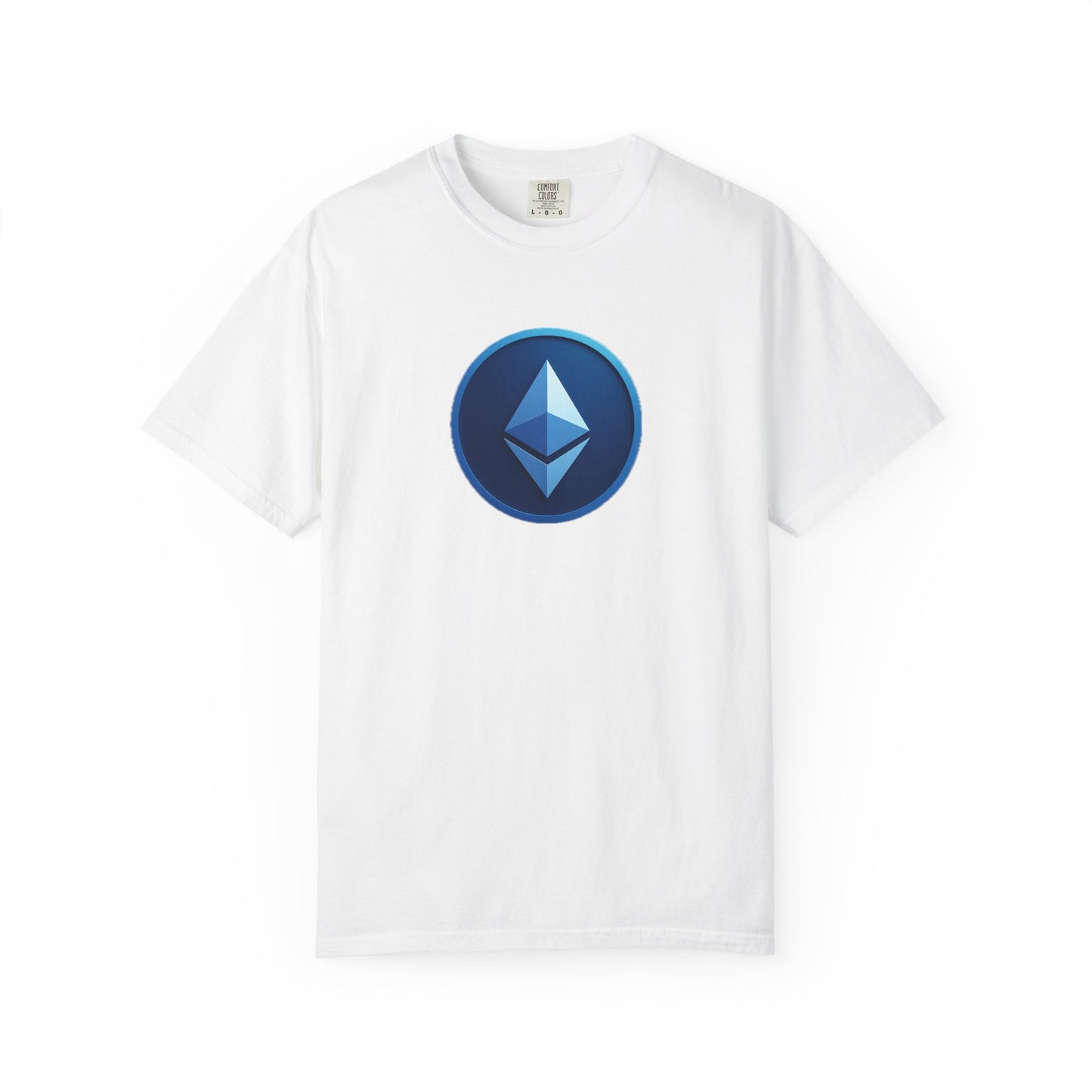 Ethereum Graphic T-Shirt, Unisex Casual Tee, Blockchain Apparel, Gamer Shirt, Crypto Gift, Stylish Streetwear