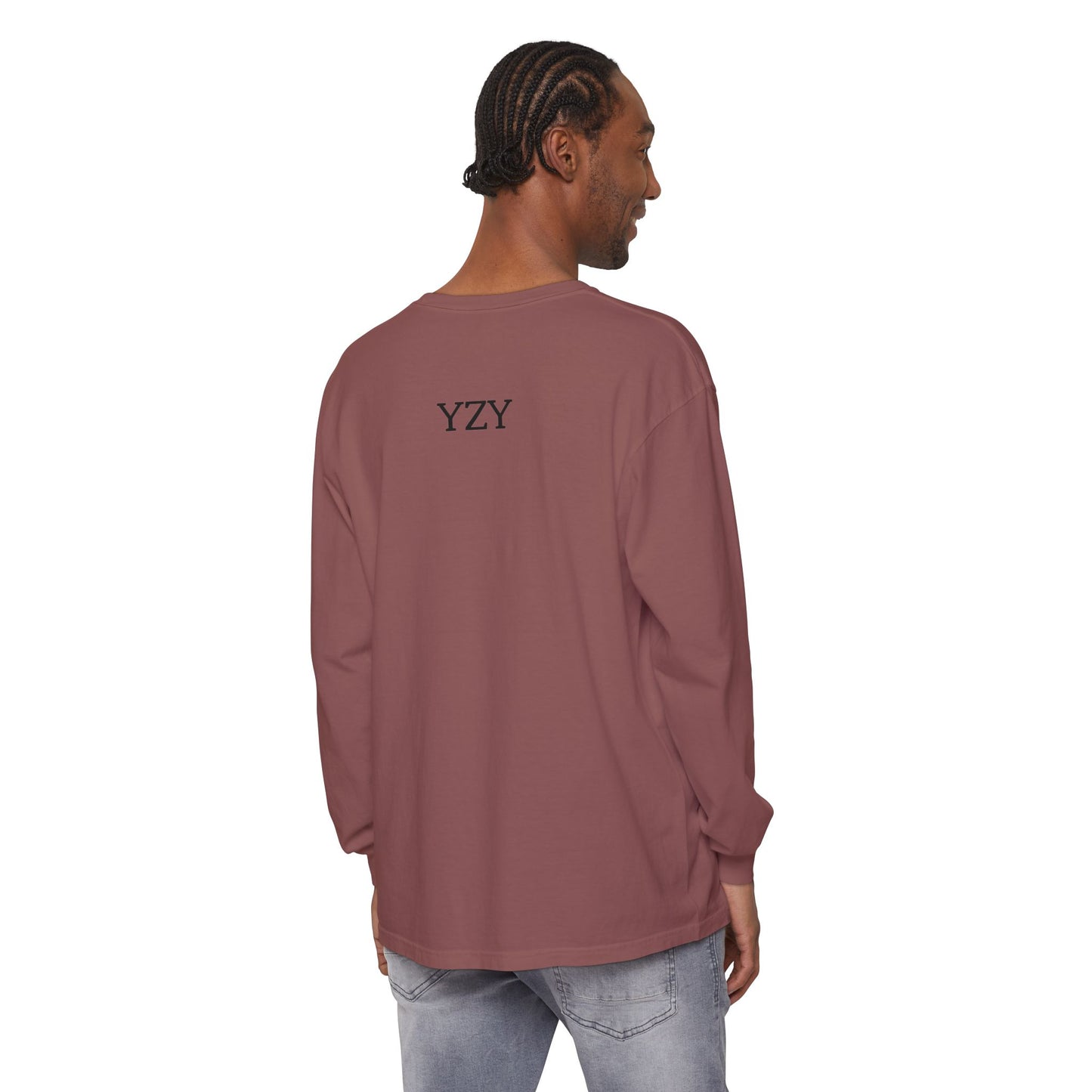 Swasticoin Mystical Mountain Long Sleeve T-Shirt | Unisex Graphic Tee, Trendy Layering Top, Casual Wear, Perfect Gift for Adventurers