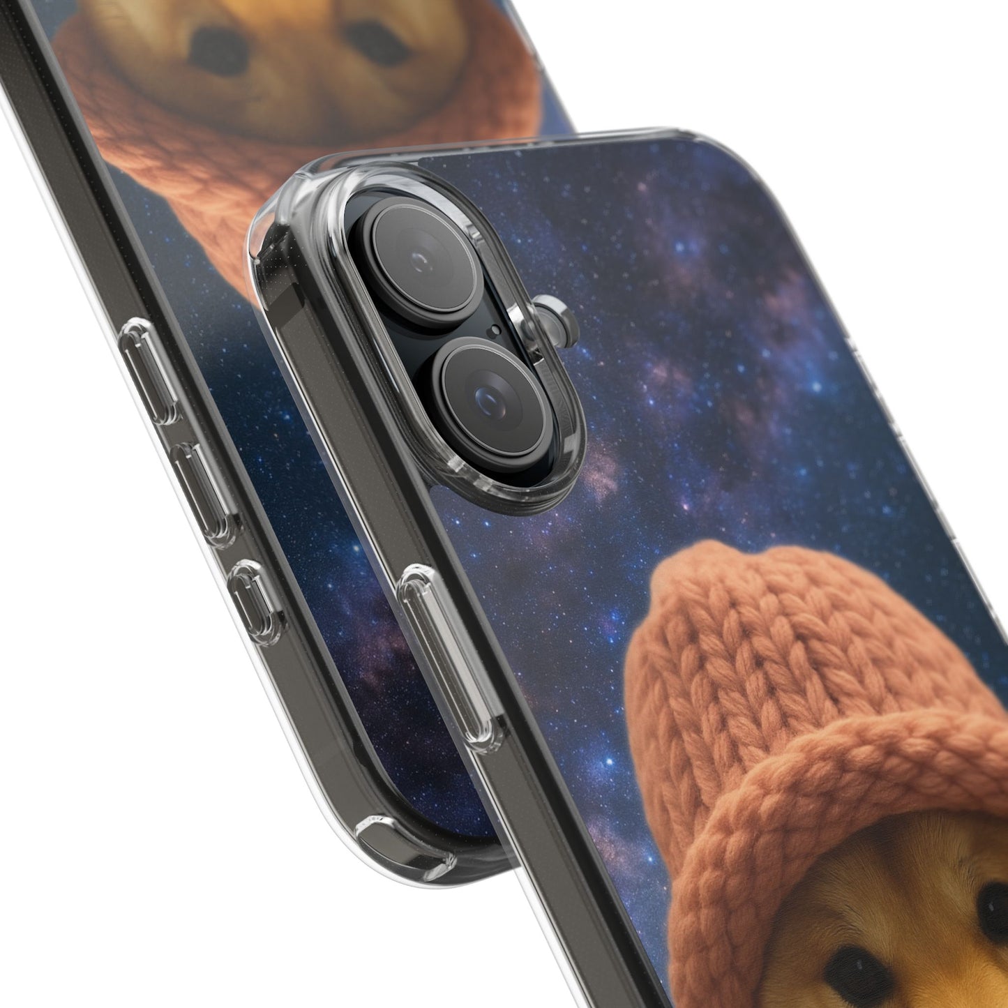 WIF Lovers Clear Phone Case, Cute Phone Cover for Animal Lovers, Pet Gift, Trendy Smartphone Accessory, Unique Dog Case