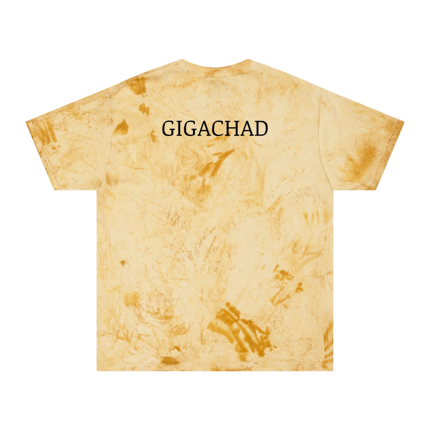 GIGA Color Blast Meditation T-Shirt | Unisex Vibe, Unique Gift for Yoga Lovers, Inspirational Wear, Gigachad Design, Casual Fashion