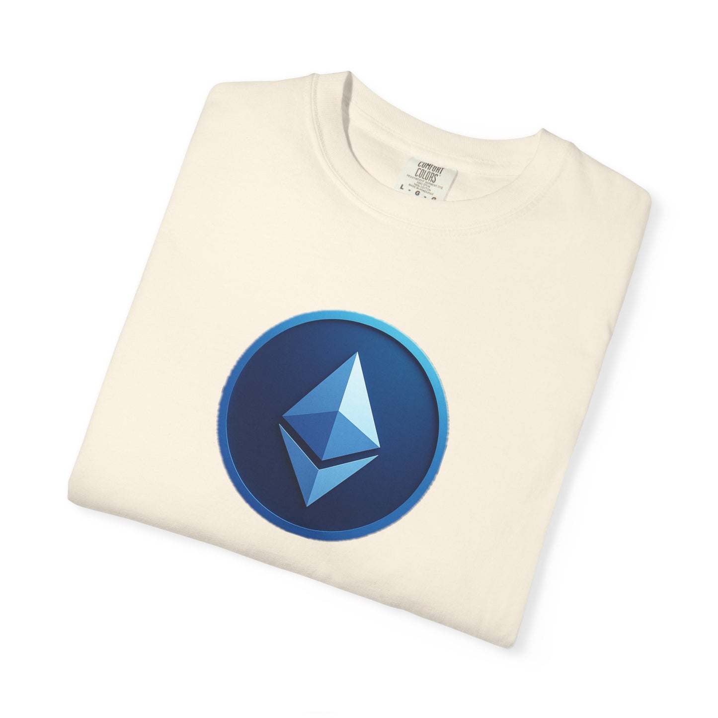 Ethereum Graphic T-Shirt, Unisex Casual Tee, Blockchain Apparel, Gamer Shirt, Crypto Gift, Stylish Streetwear